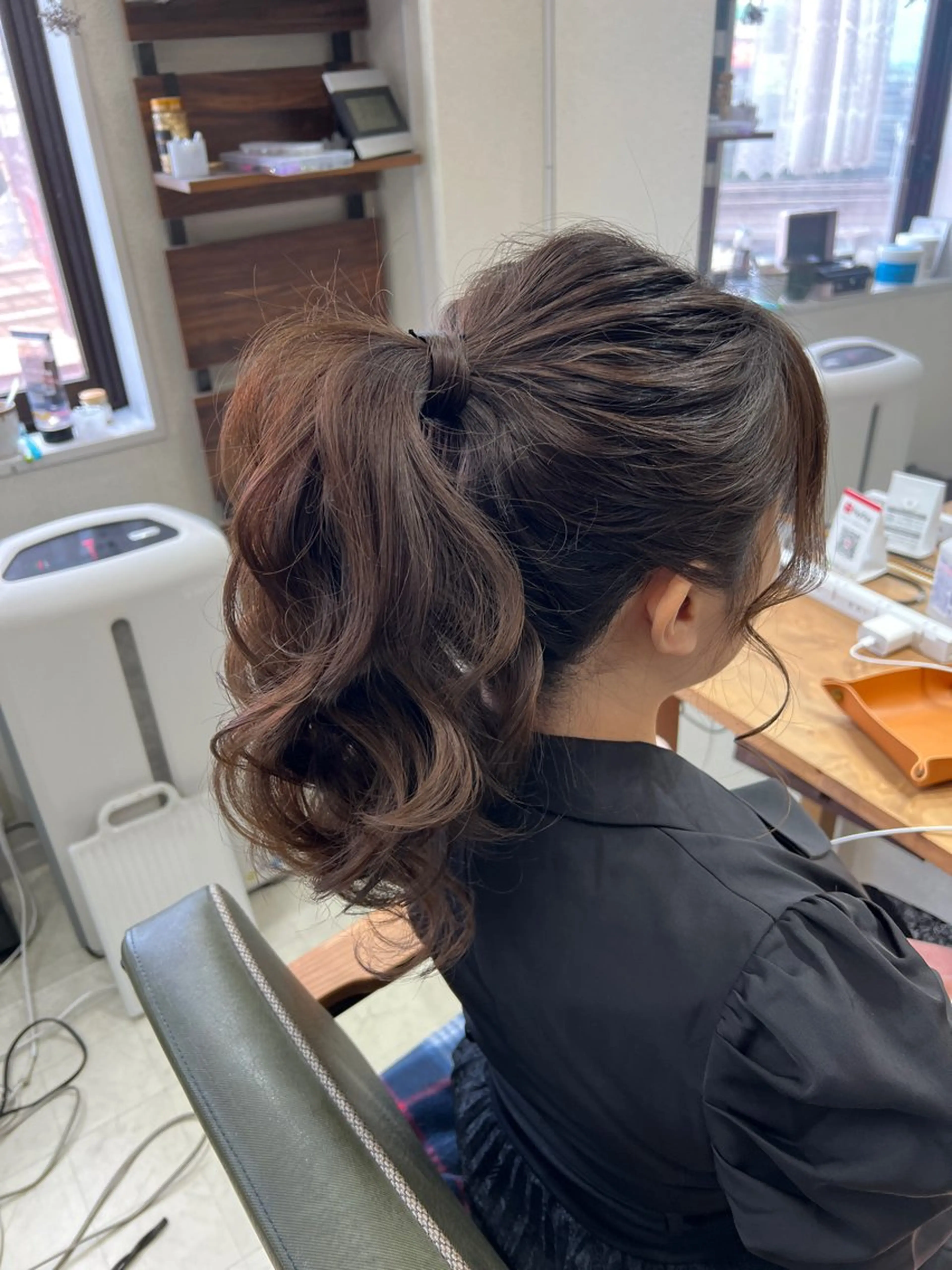 ロング ヘアアレンジ ポニーテール 山室 敬義のヘアスタイル