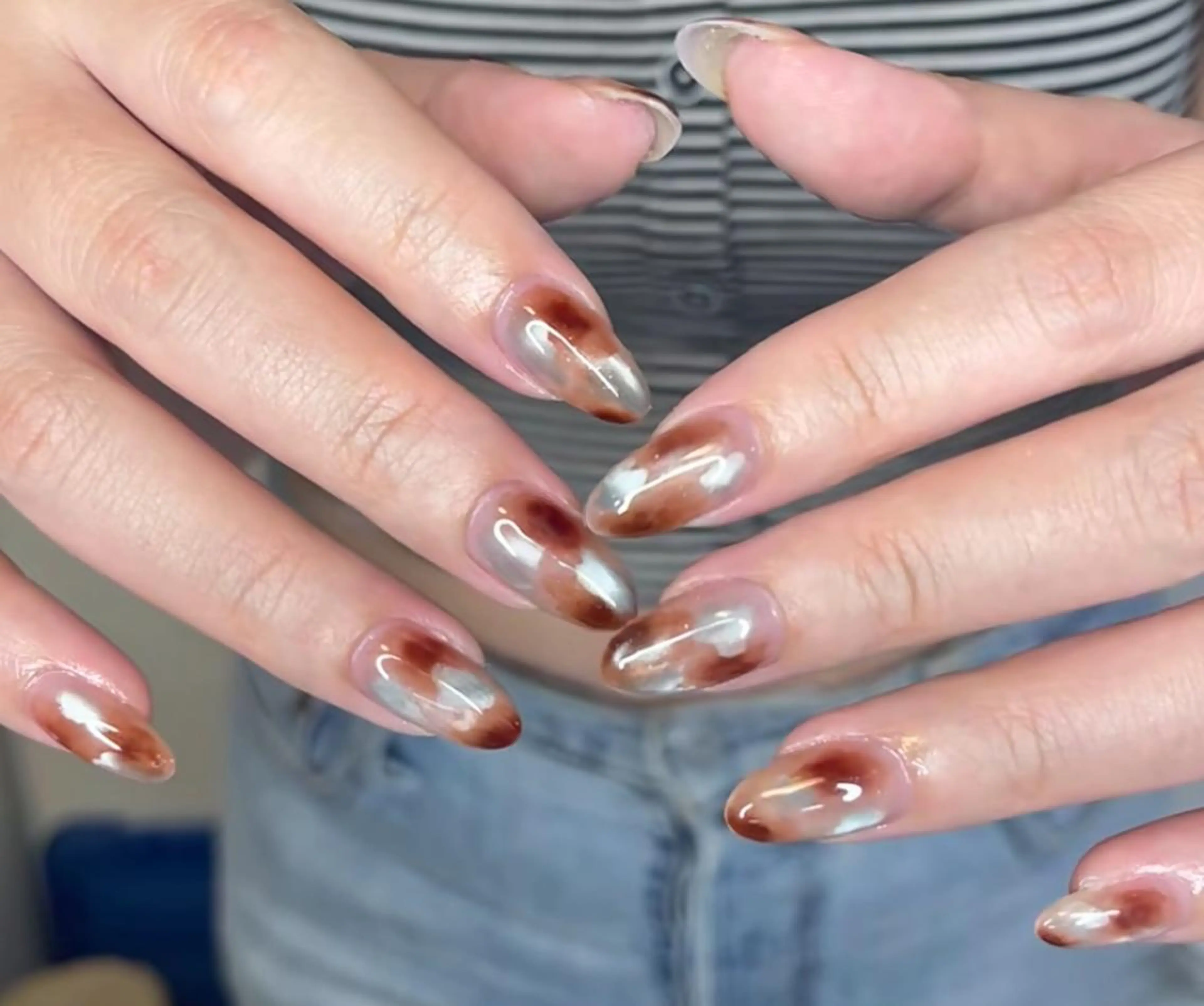 ネイル ハンドネイル 🎀 KiKi_nailのネイルデザイン