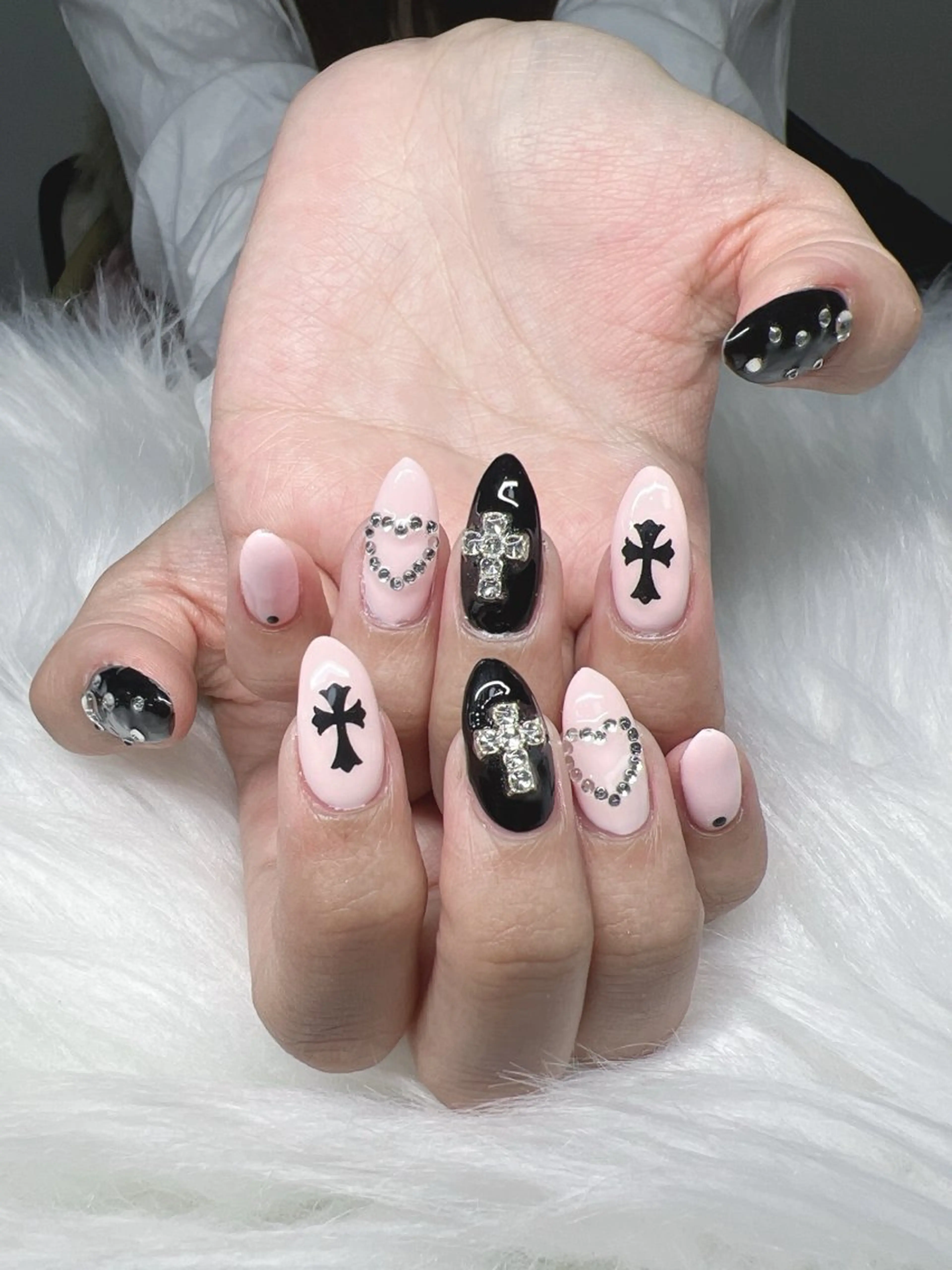 ネイル ハンドネイル Lee Nails チップ長さだし専門店のネイルデザイン