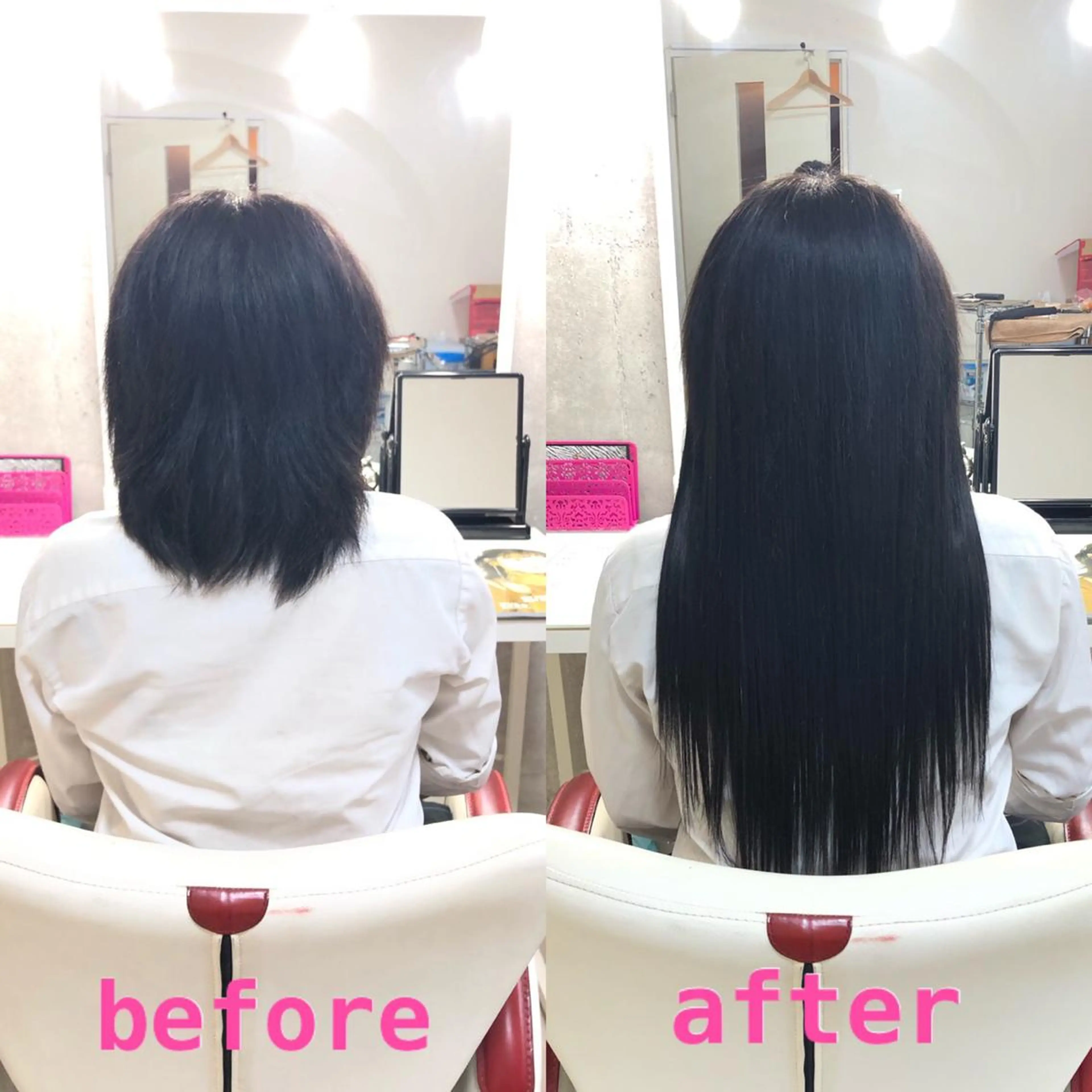 ロング エクステ 🌸ドレスアップ 心斎橋店🌸のヘアスタイル