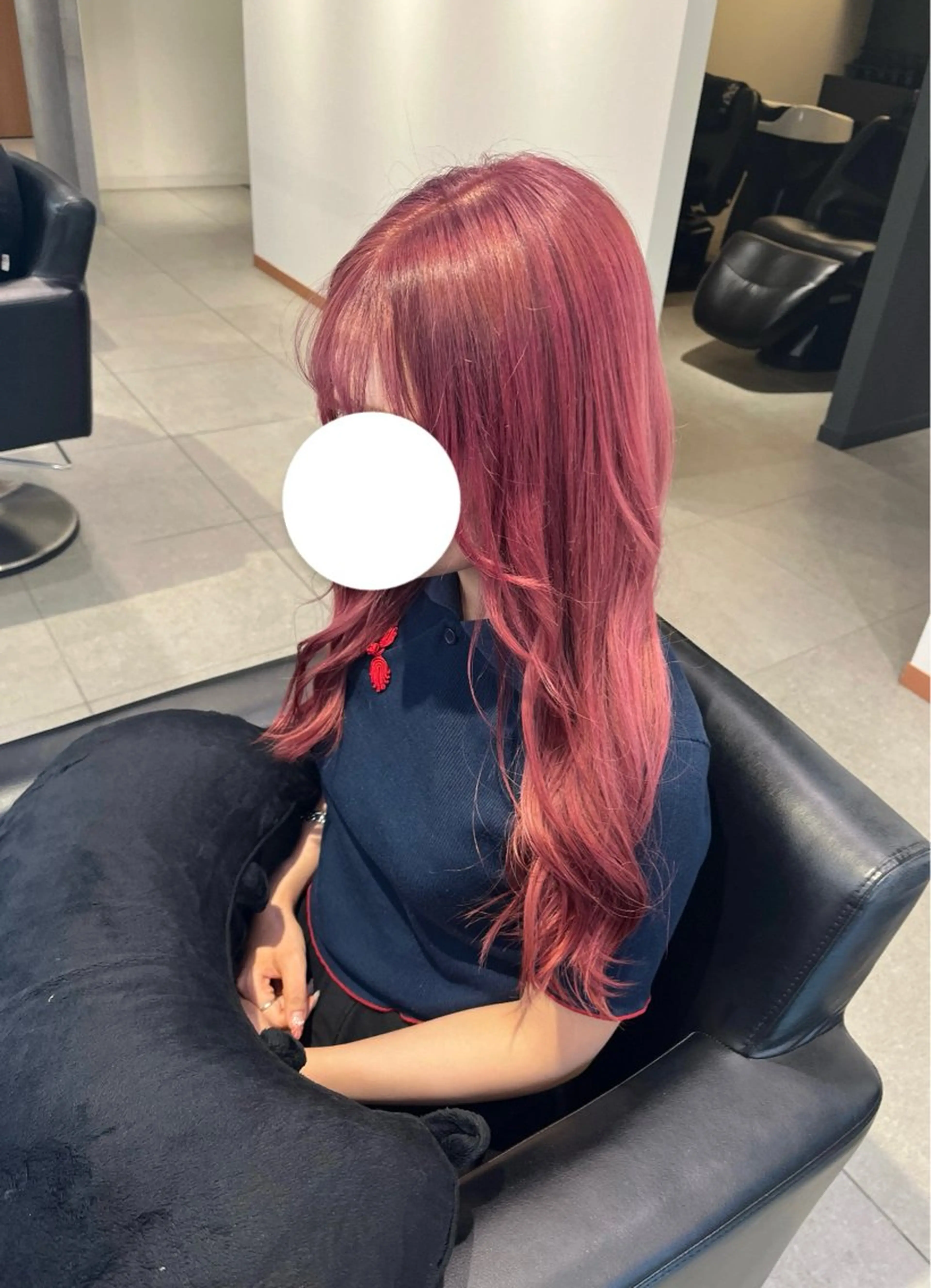 カラー ラベンダーカラー ピンクカラー ピンクラベンダー ERII /伏見 カットモデル募集中!のヘアスタイル