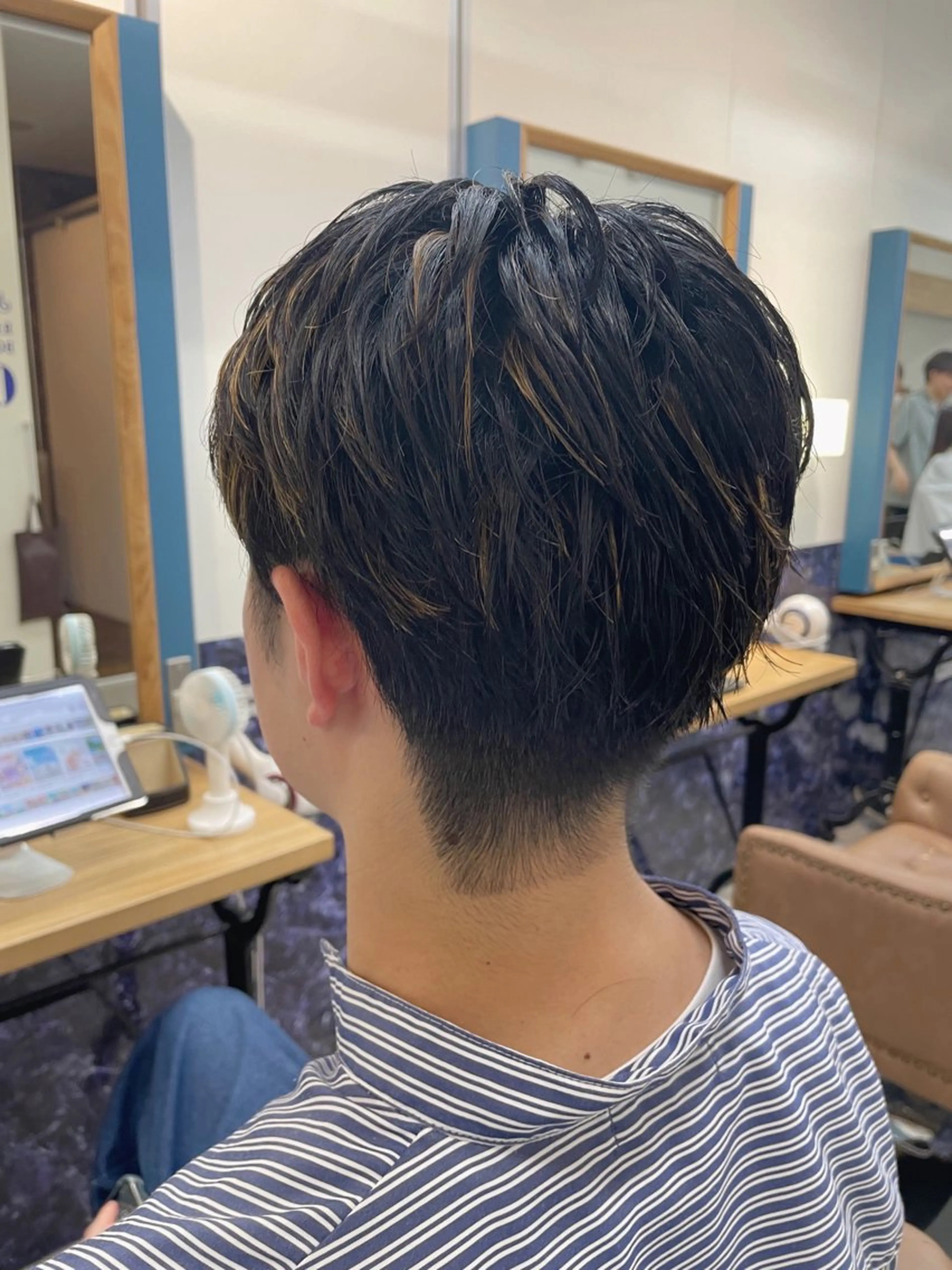 ショート ハイライト ヘアカラー トリートメント 🍒 さくら🍒のヘアスタイル