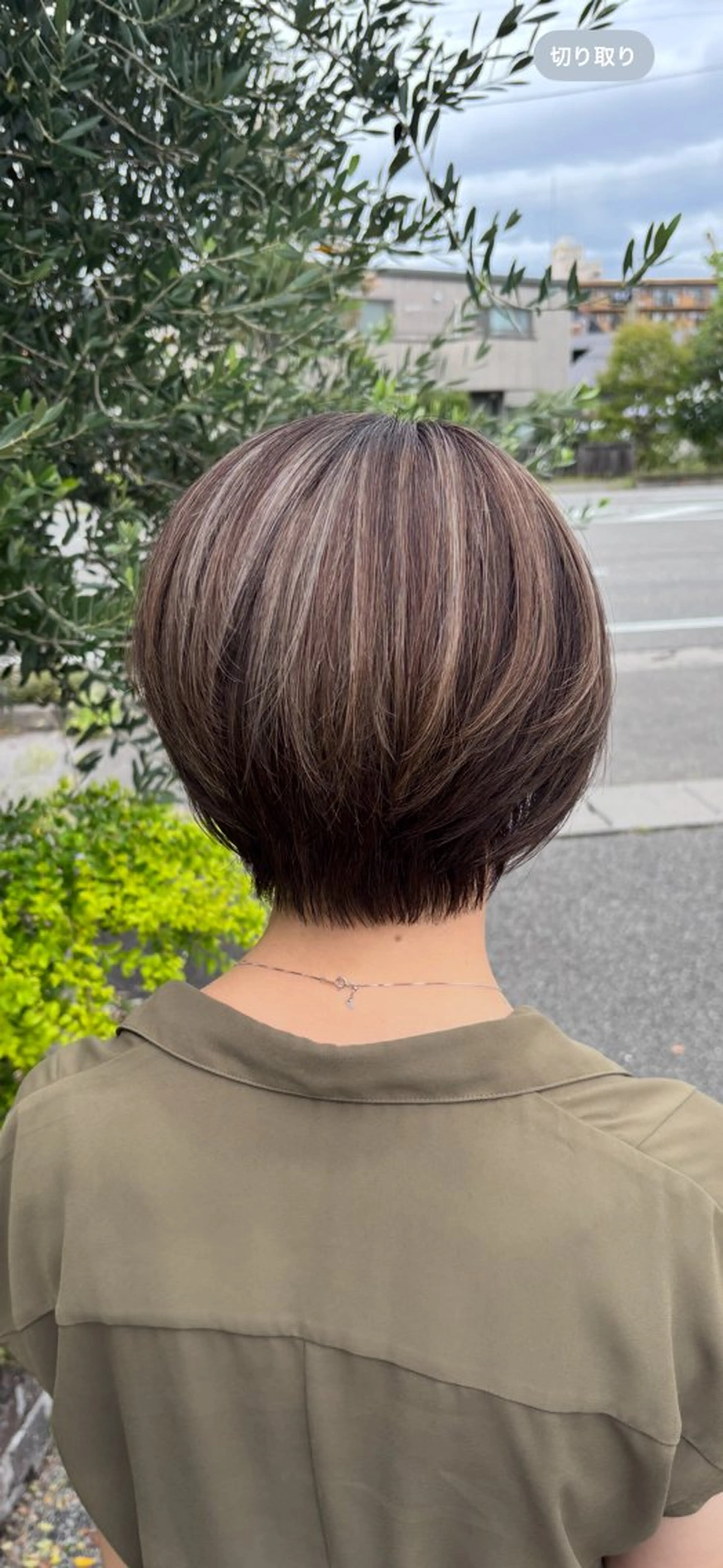 ショート 中見 香織のヘアスタイル