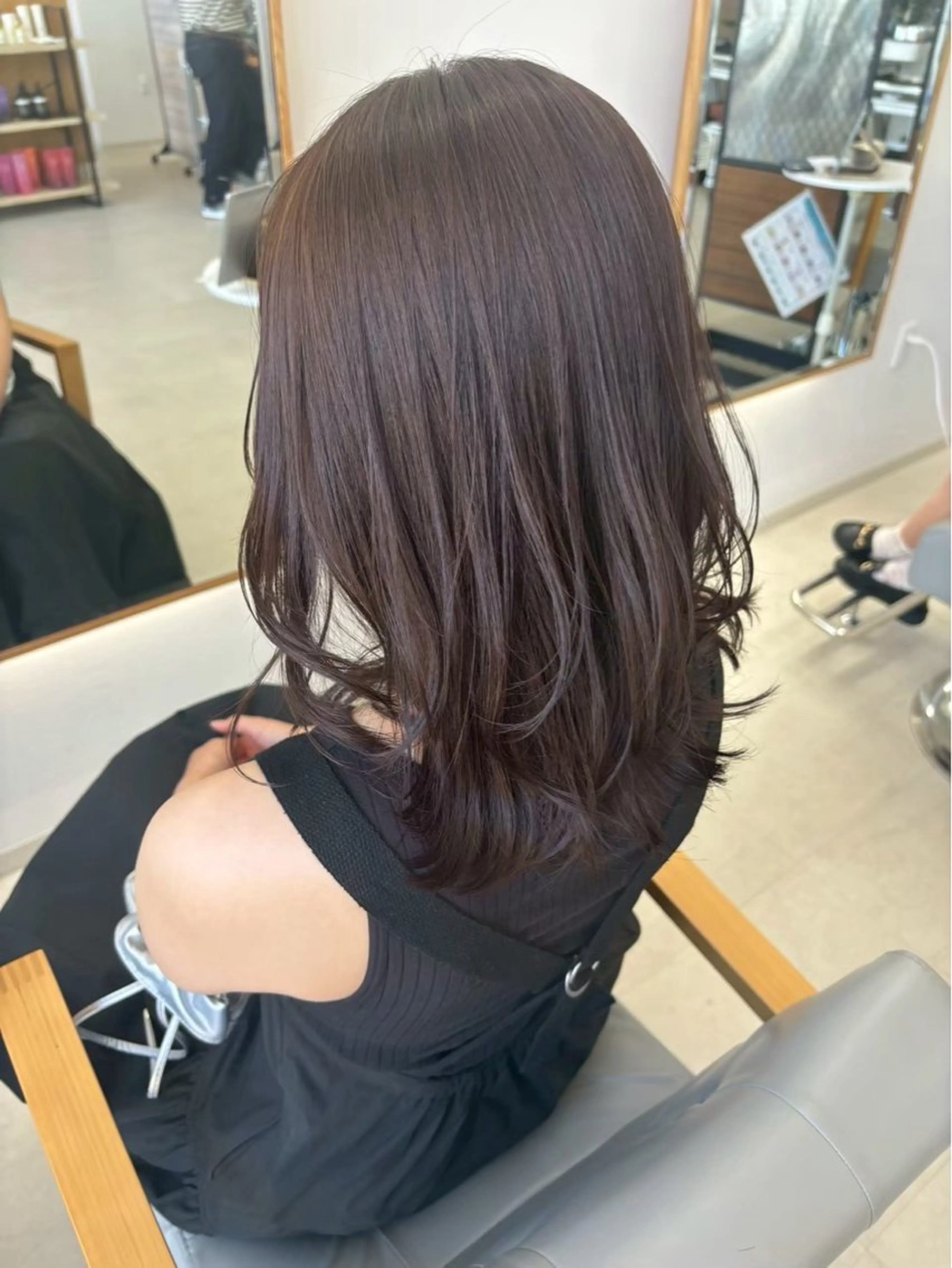 ミディアム カラー mm‪ ♡ yukaのヘアスタイル