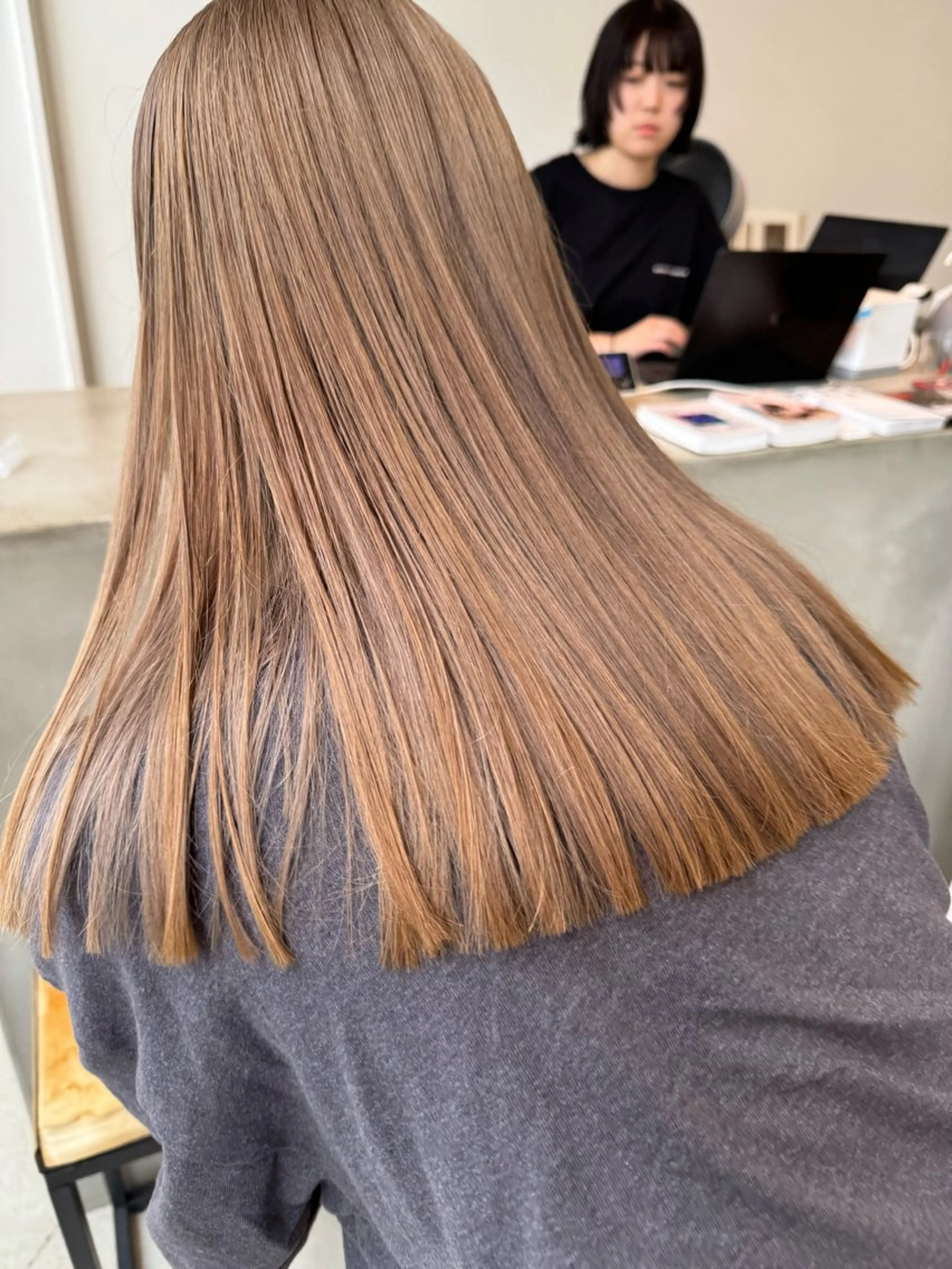 ロング ｔa k k e ｙｕのヘアスタイル