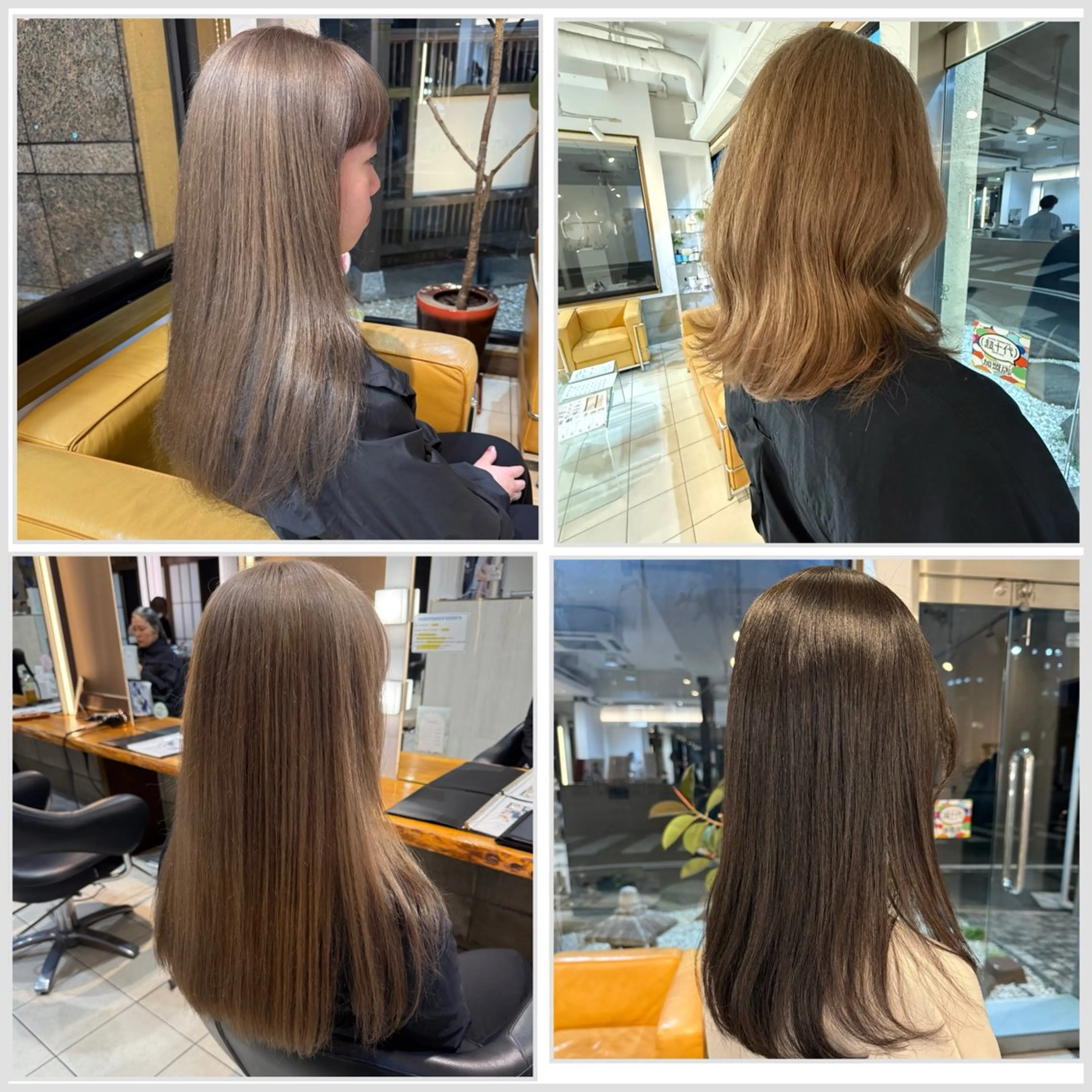 ミディアム 髪質改善カラー/大竹 穂香🦉のヘアスタイル