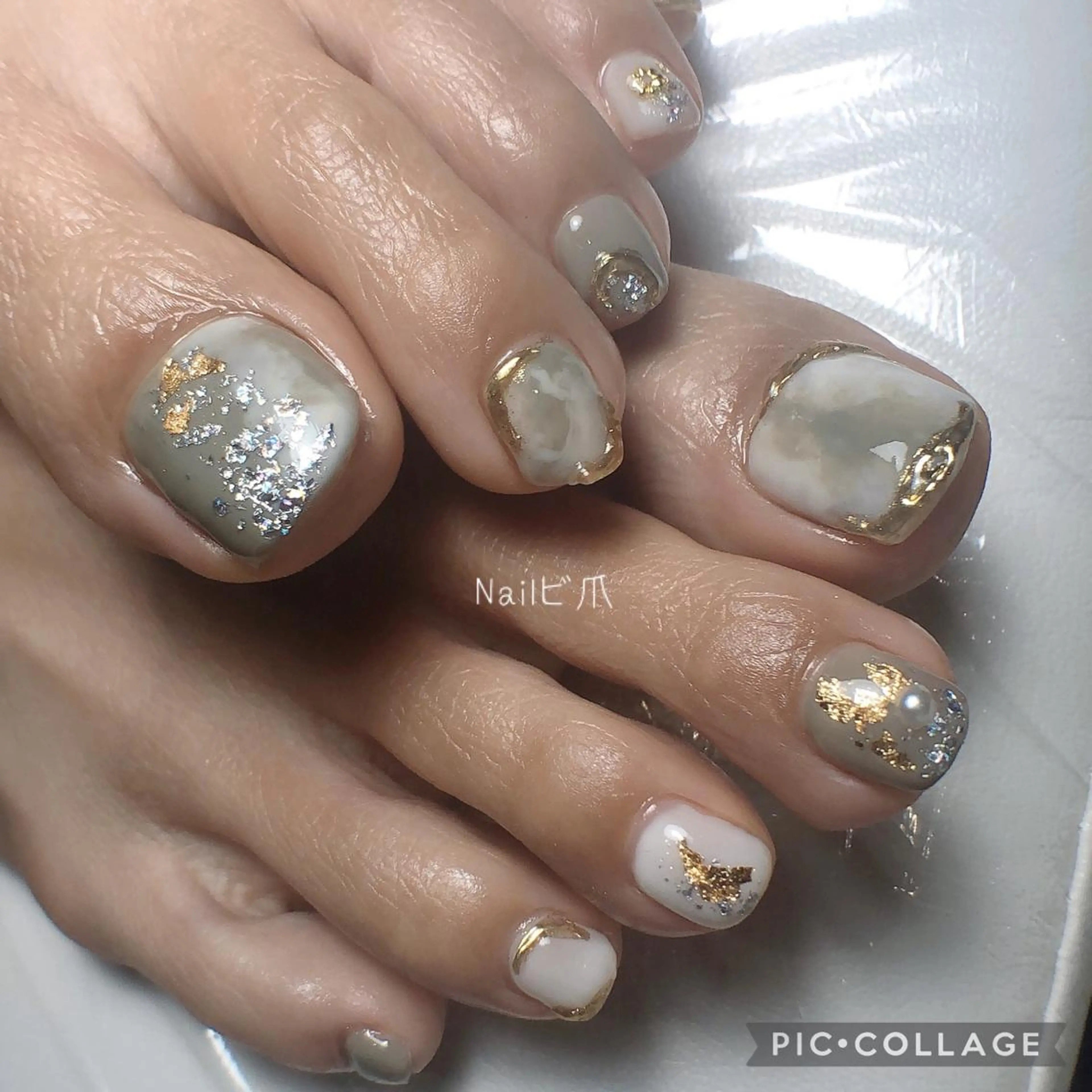 ネイル アートネイル Nail ビ爪のネイルデザイン