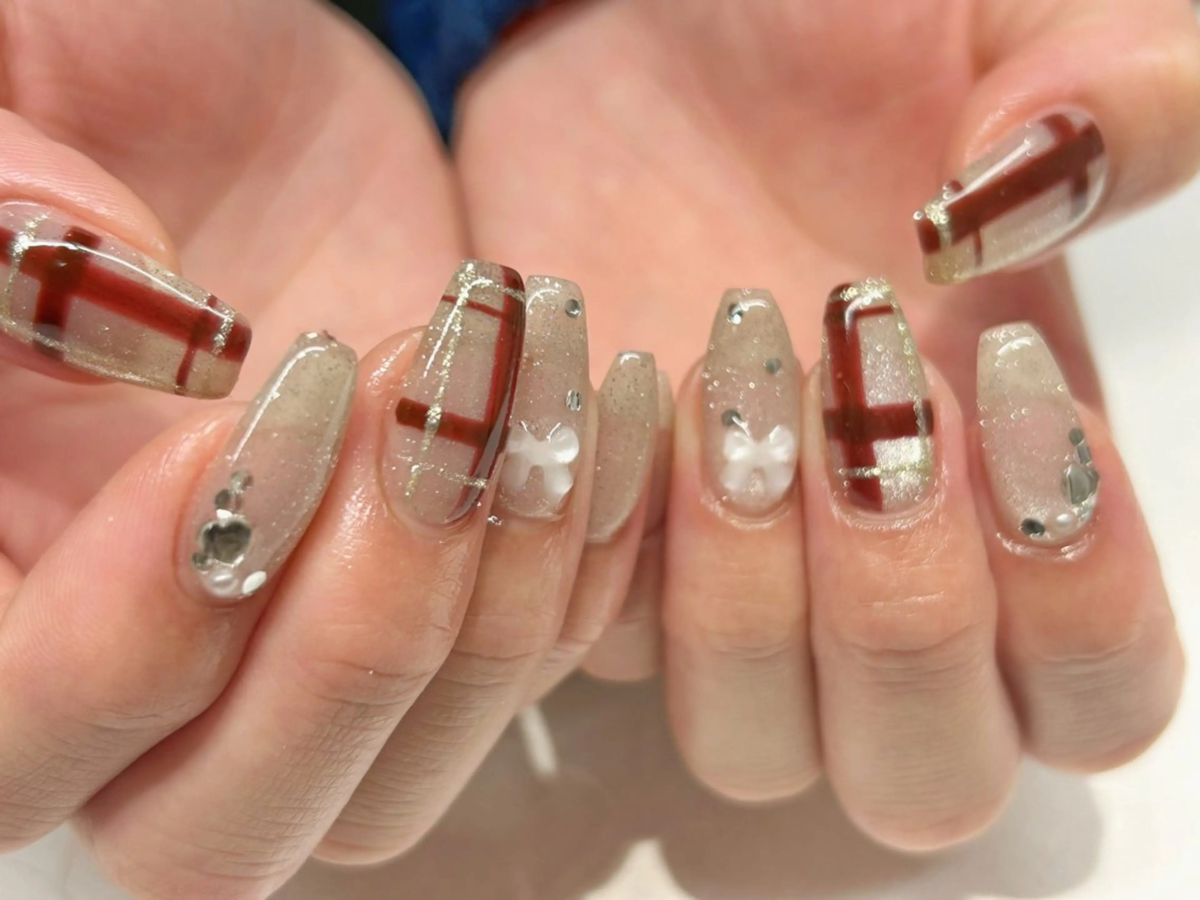 ネイル ハンドネイル 🫧なちゅ盛れ/ ちゅるん/EVA🫧のネイルデザイン