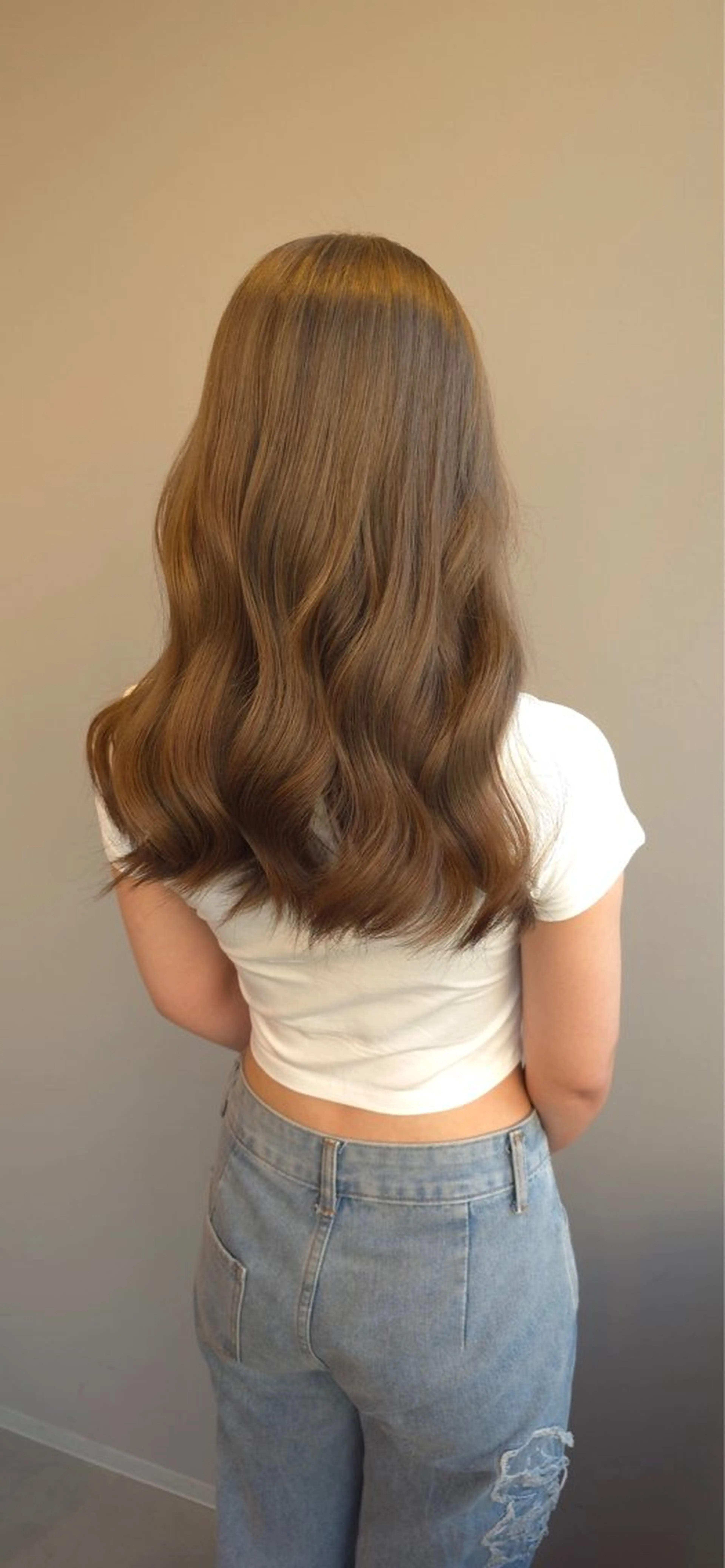 ブリーチなしダブルカラー+Aujuaトリートメントの写真