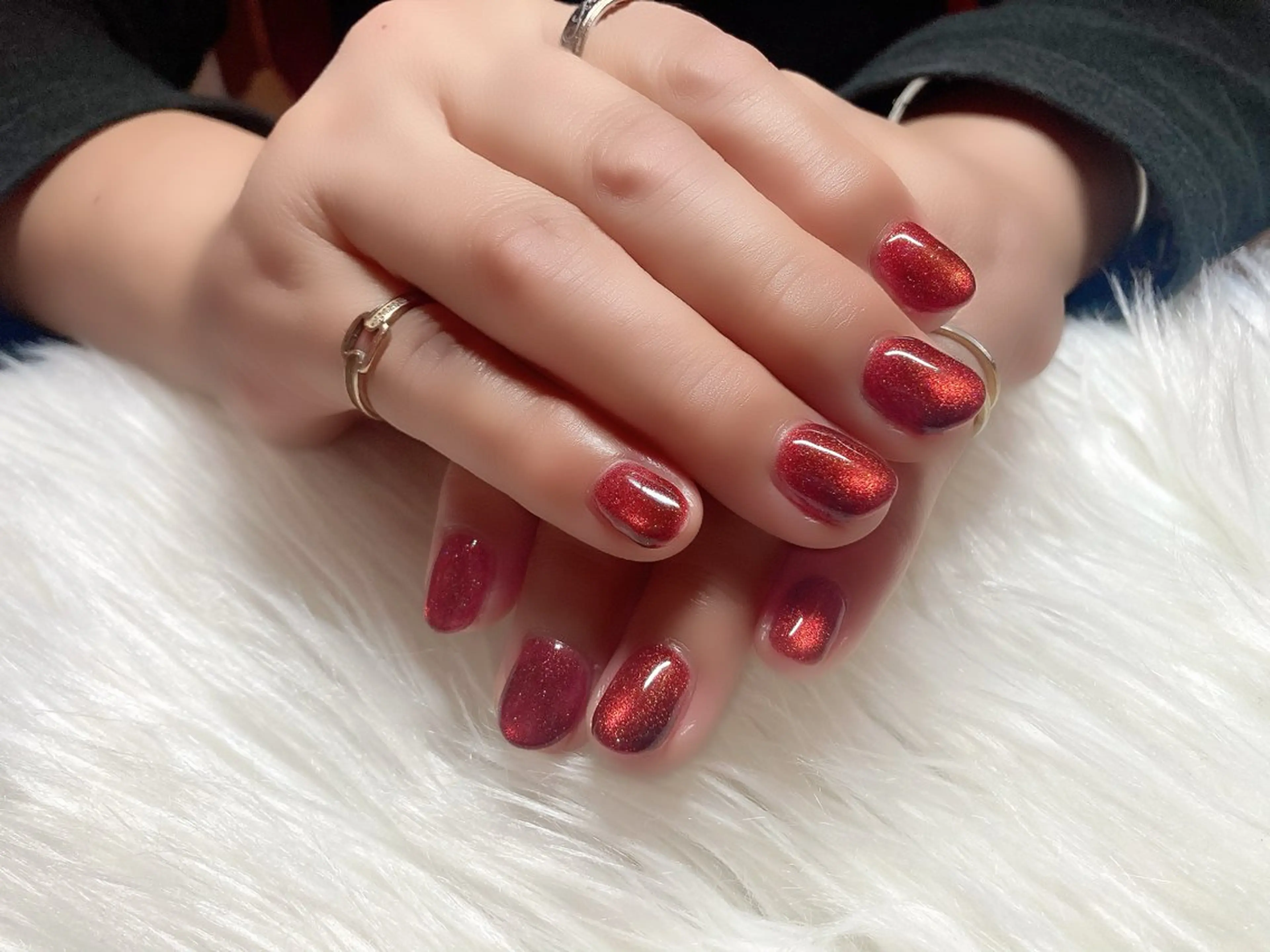 ネイル マグネットネイル マグネットワンカラー ワンカラーネイル masami .Ｋのネイルデザイン