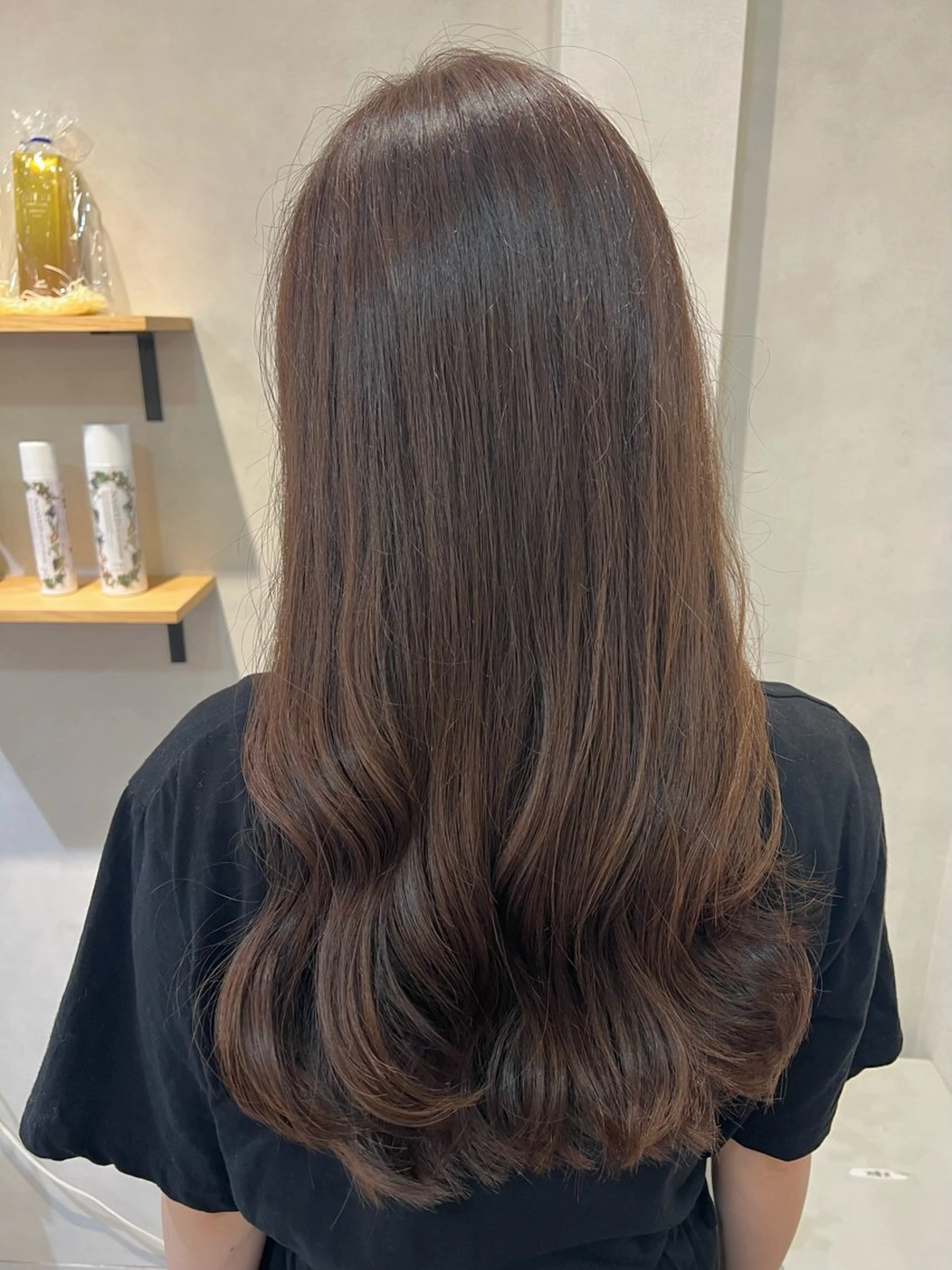 ロング カラー ヘアカラー トリートメント IVY joure Suzu.のヘアスタイル