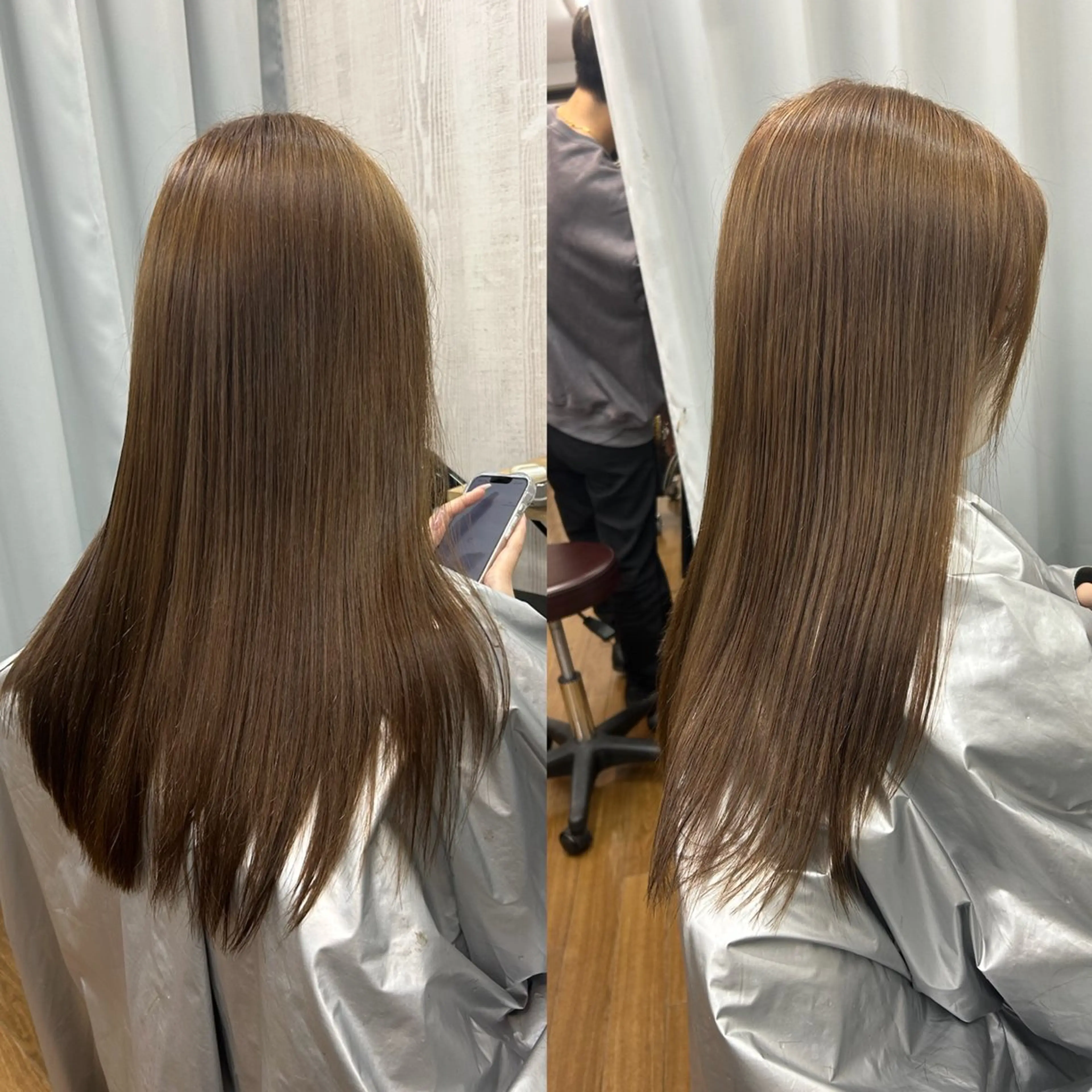 ミディアム カラー ヘアカラー 口コミ150件超え 💬☘️笹岡航太のヘアスタイル