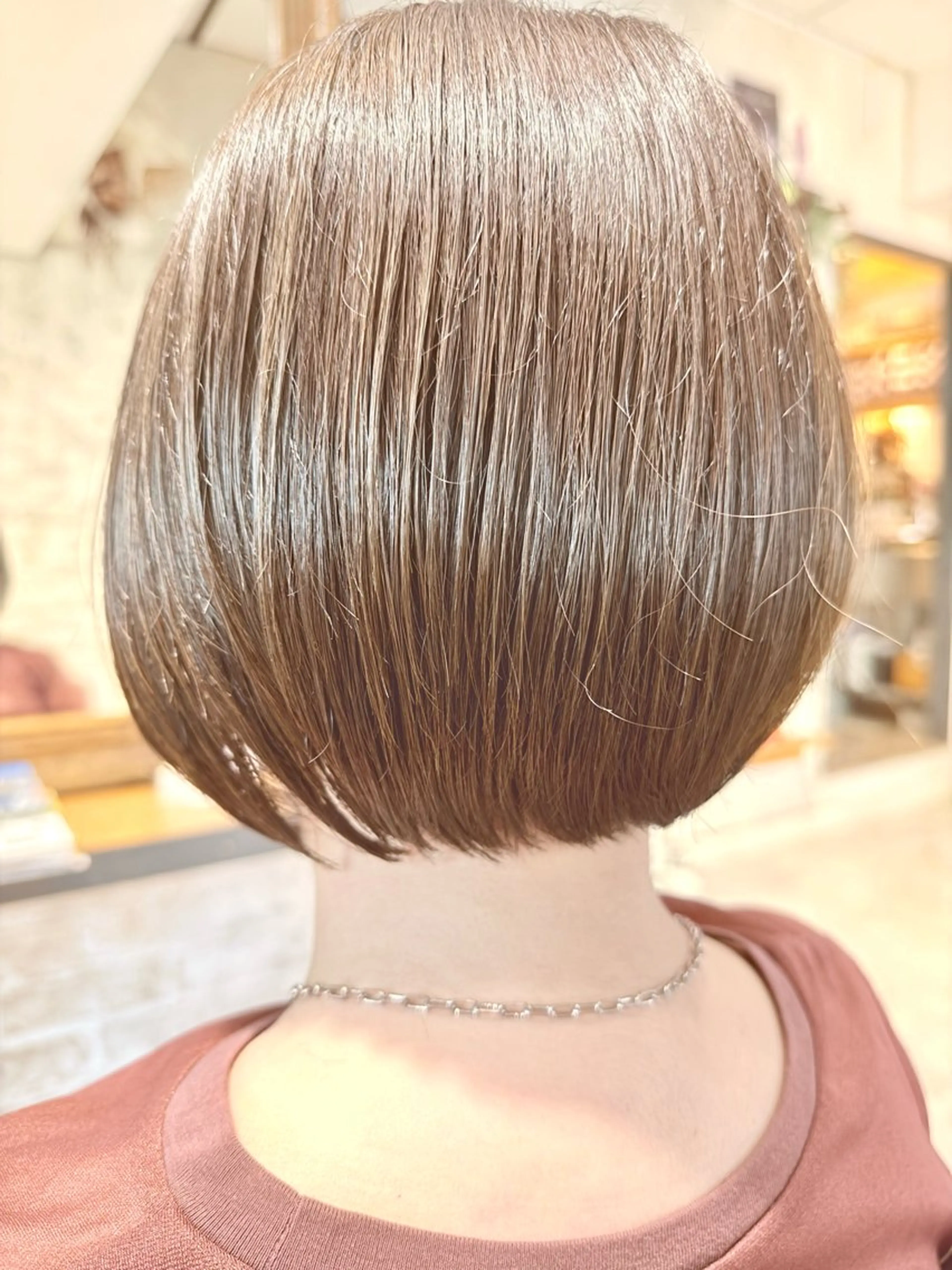 ショート カラー ボブ トリートメント Calenda/ パーソナル美髪サロンのヘアスタイル