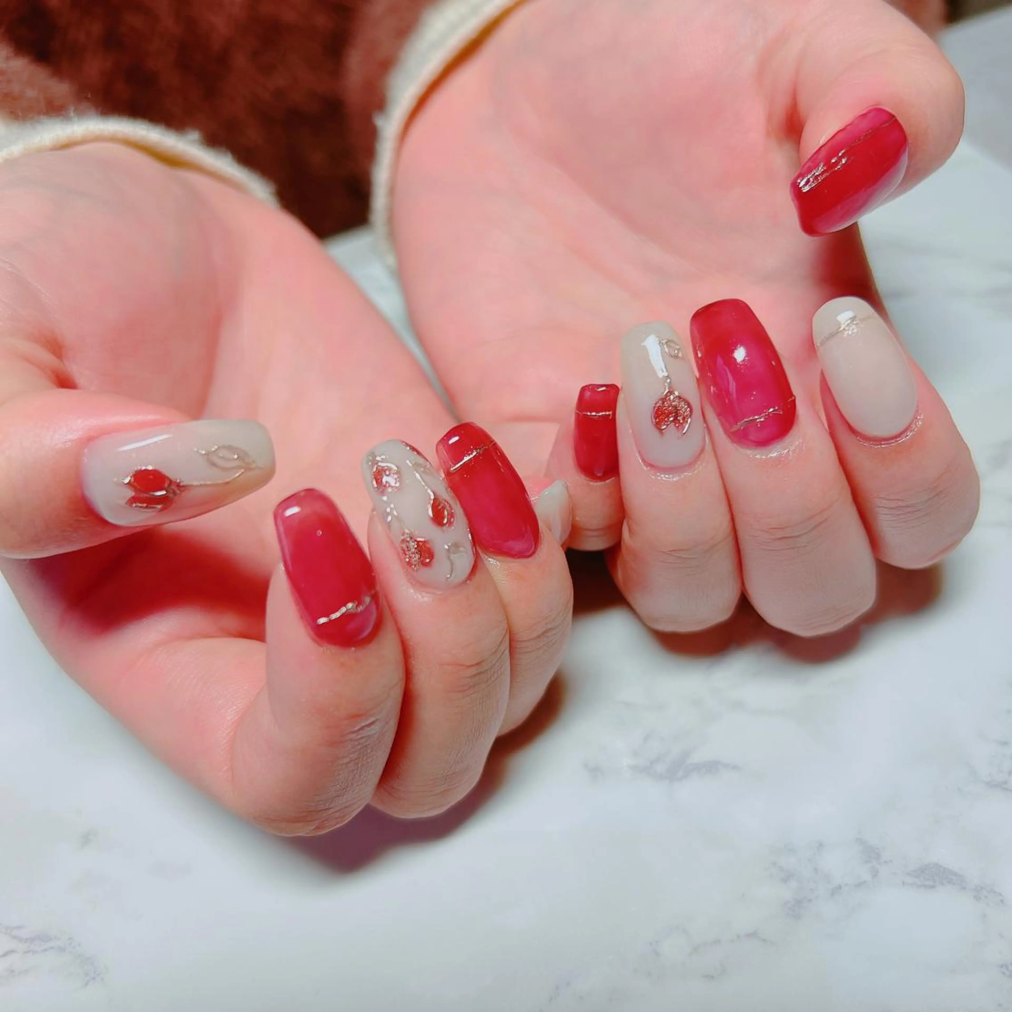 ネイル ハンドネイル たきぐち みちこのネイルデザイン