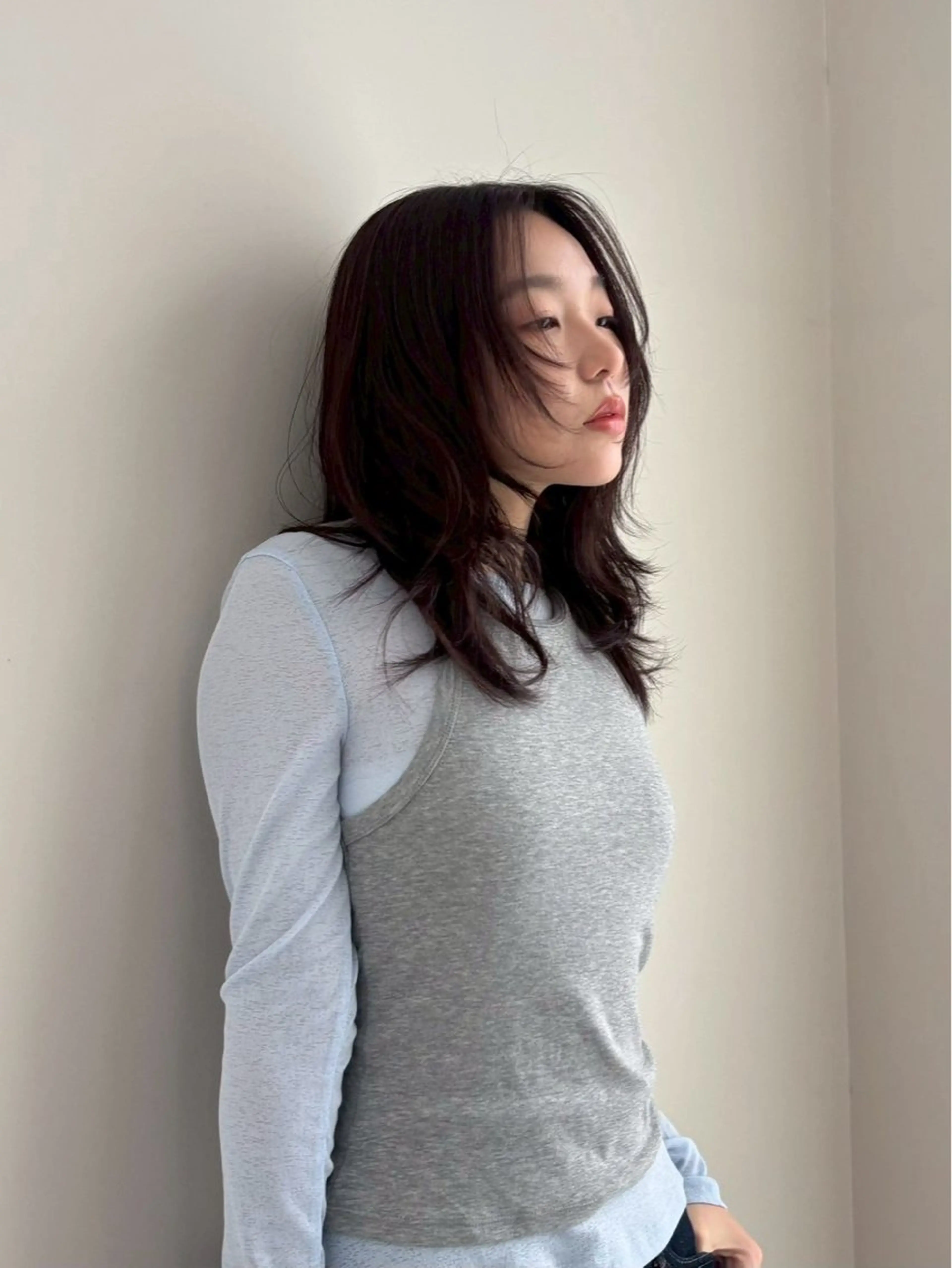 ミディアム カラー パーマ ヘアアレンジ カット ヘアカラー トリートメント 柔らかいヘア/ 東徳嶺 みくのヘアスタイル