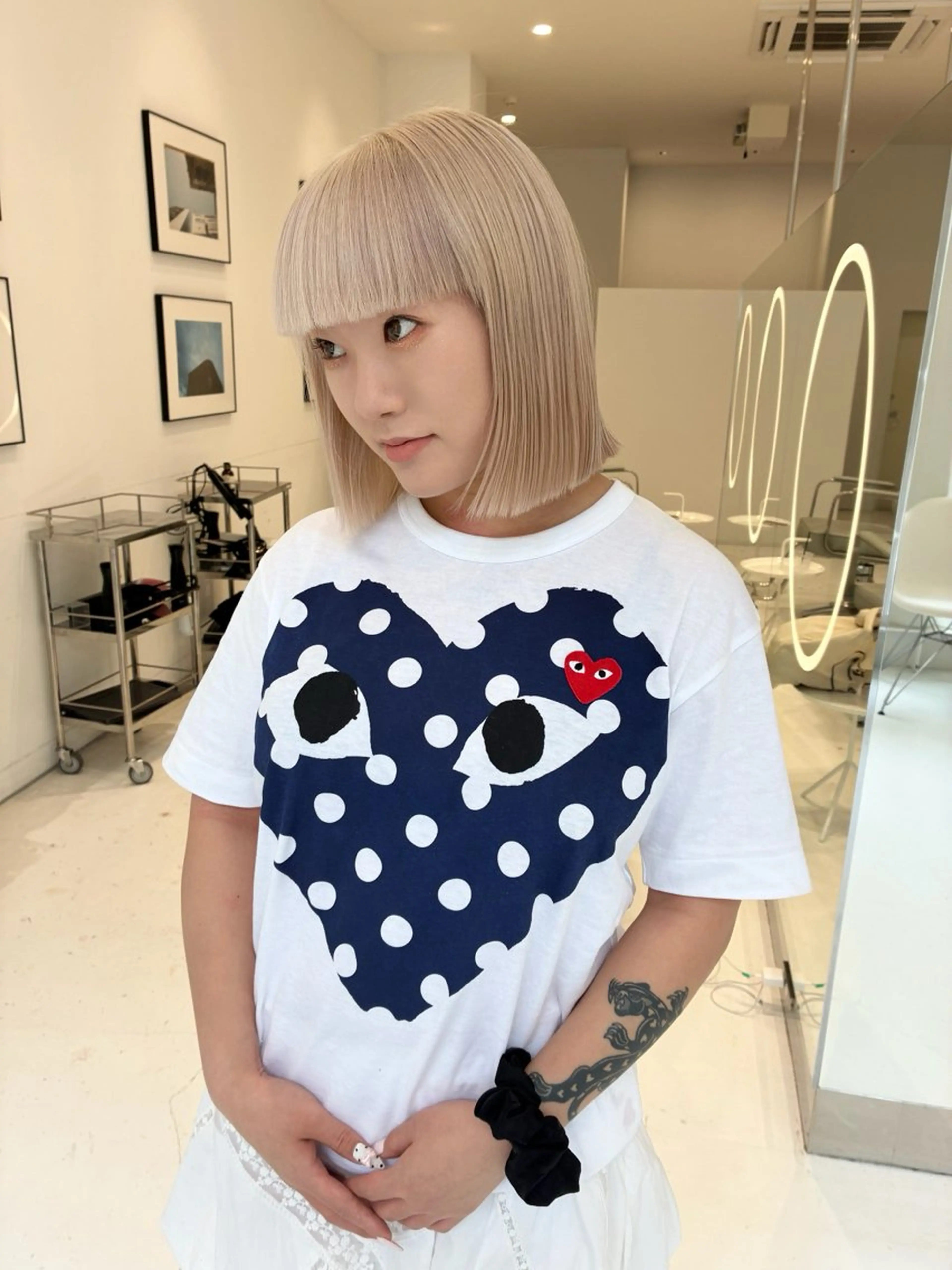 ミディアム ヘアカラー cono noughtのヘアスタイル