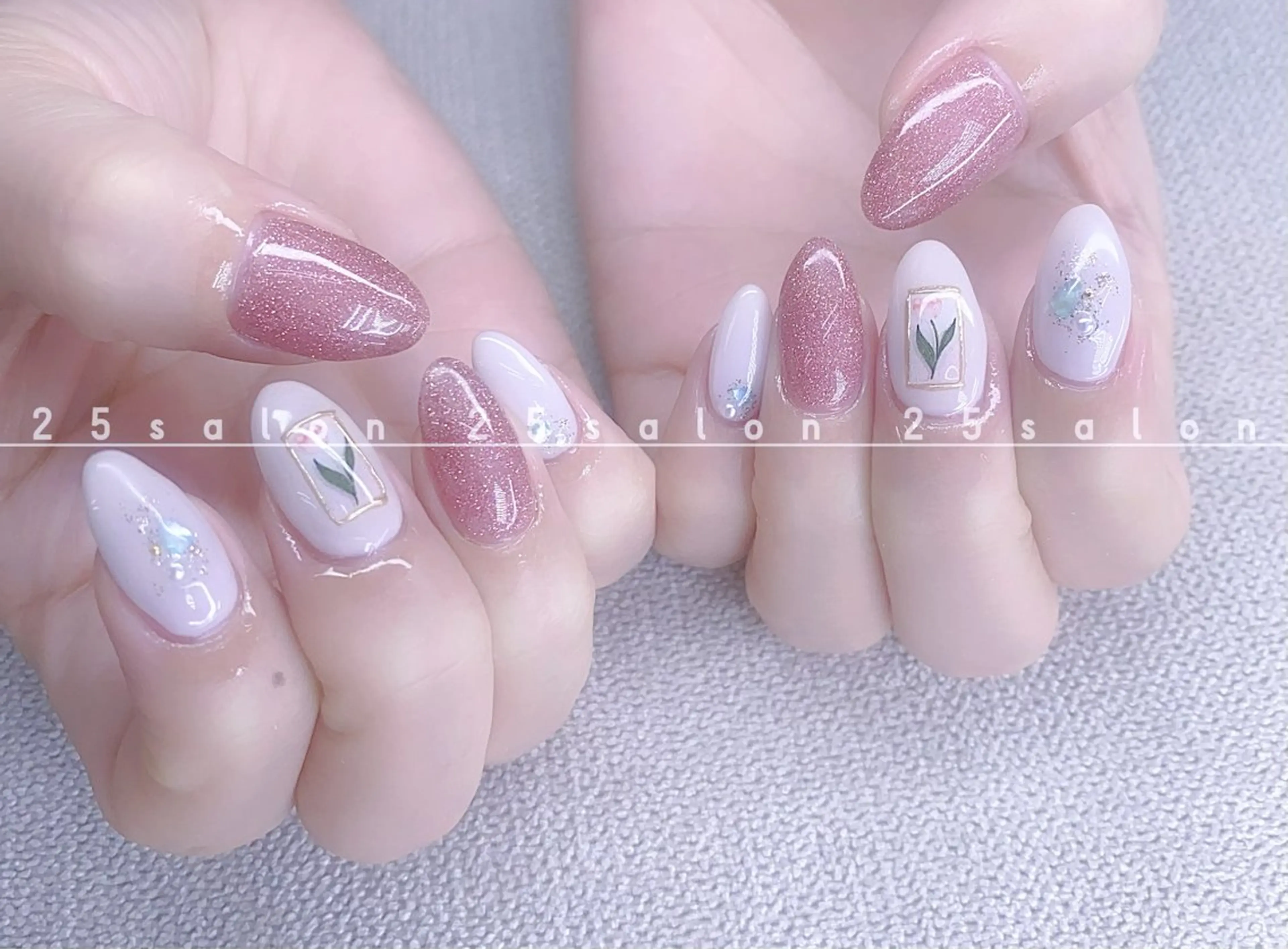 ネイル オーロラネイル チークネイル フットネイル フレンチネイル ジェルネイル 2 5のマツエク・マツパデザイン