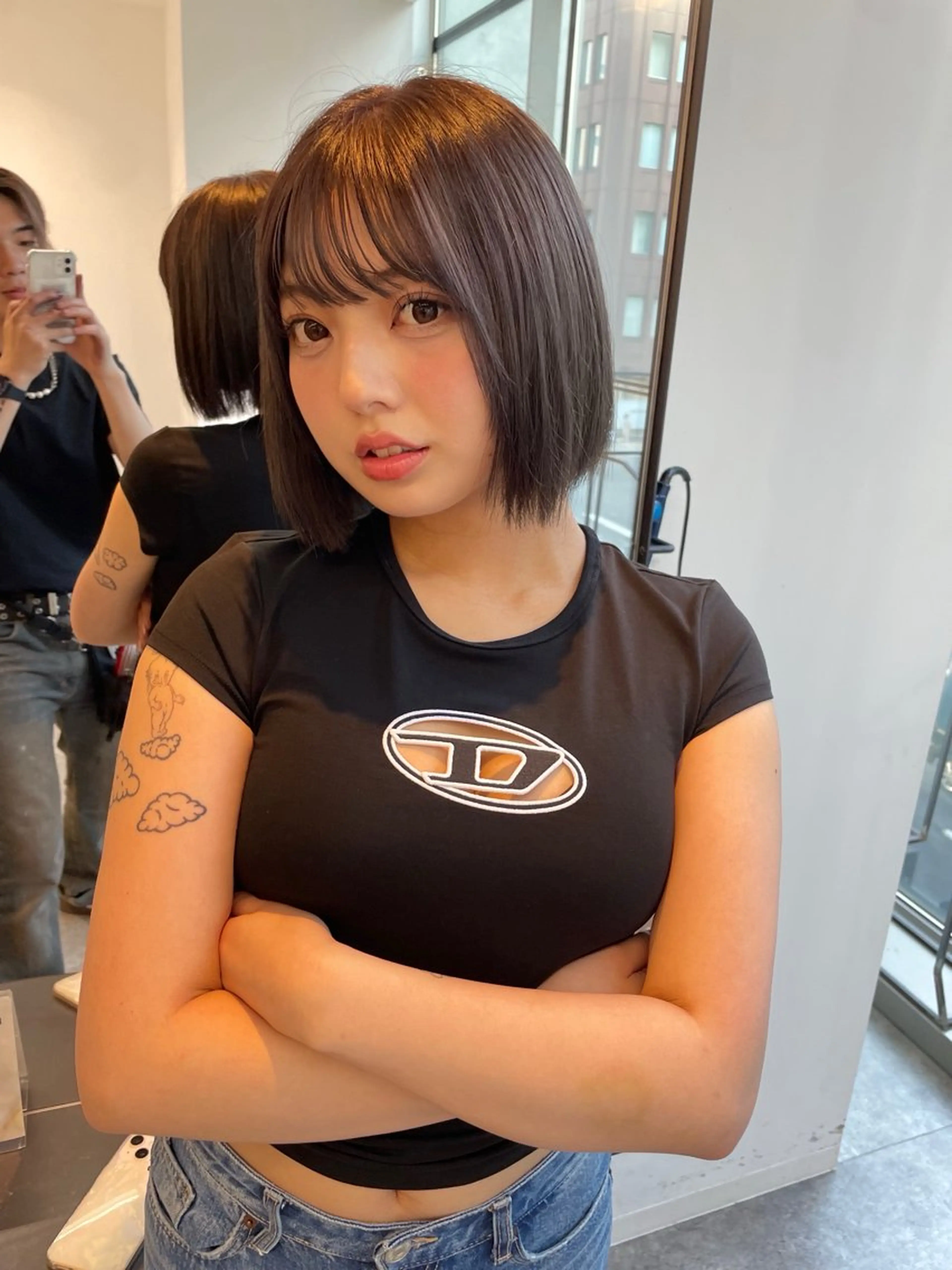 【7月限定価格⁉️】ノンダメージホリスティックカラー✨　➕ベーシックトリートメント❗️❗️の写真