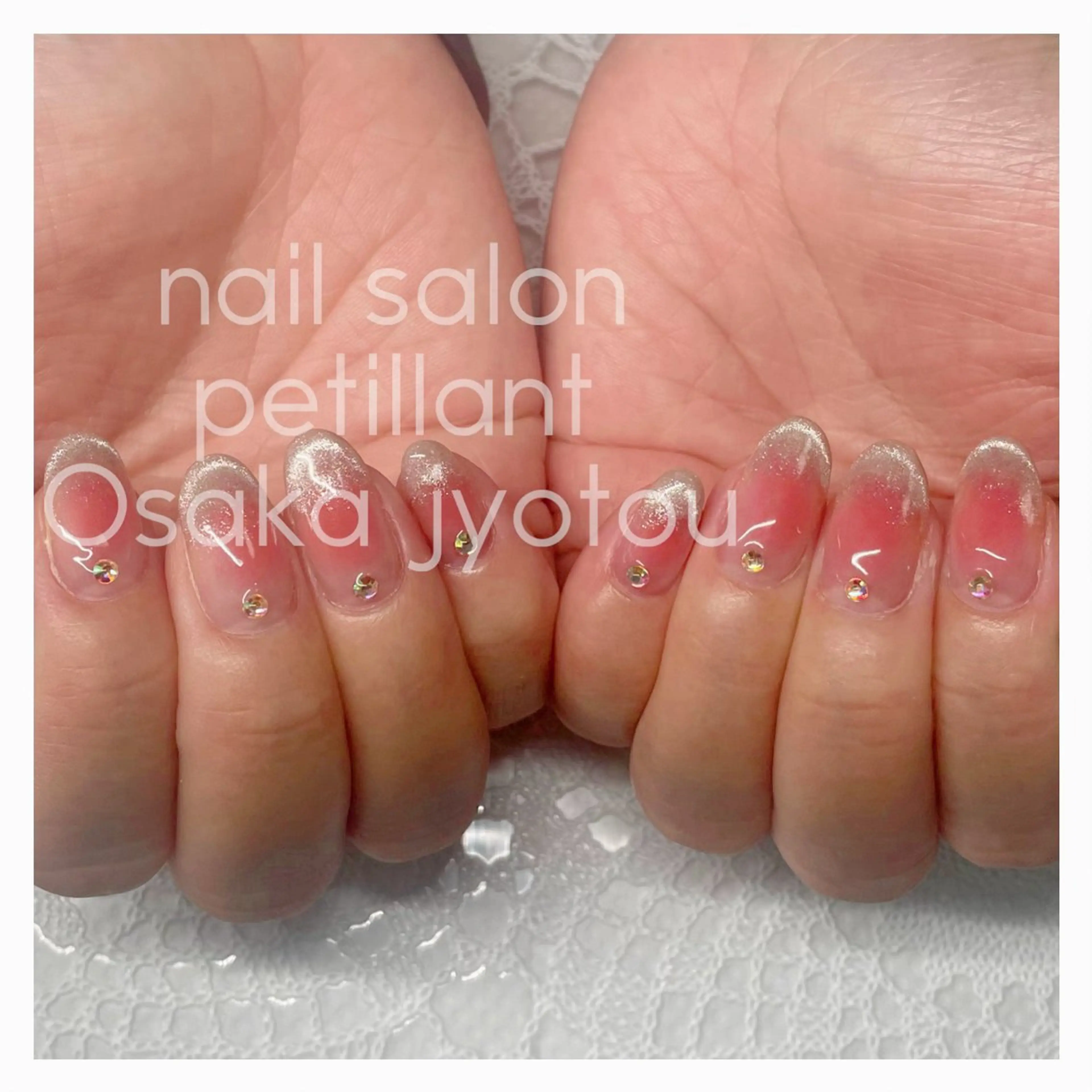 ネイル アートネイル チークネイル マグネットネイル petillant所属・nail salon petillantのネイルデザイン