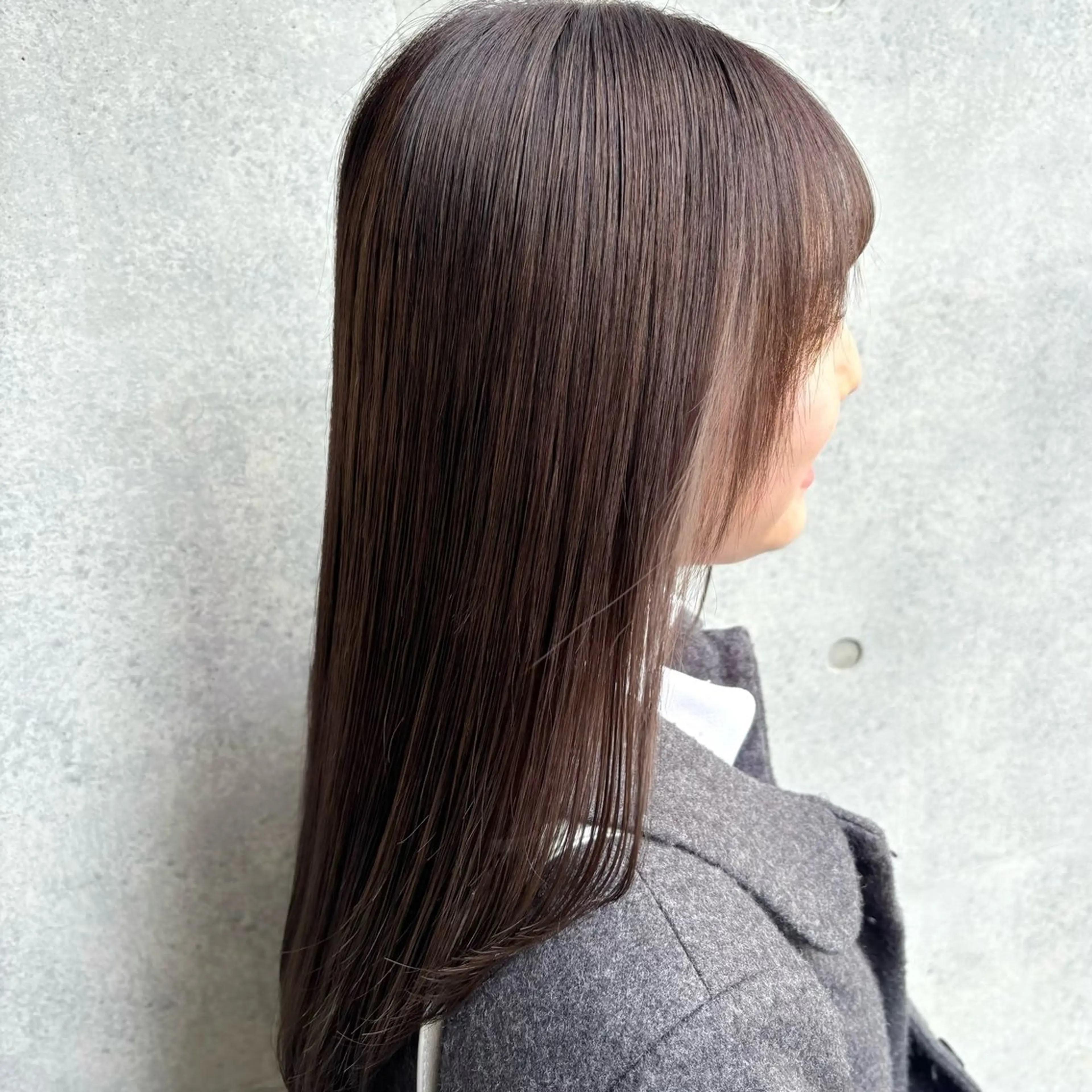 【U24全員OK🌸】カット➕ナチュラル艶ワンカラー➕アクアトリートメント🫧🩰（ミニモ学割）の写真