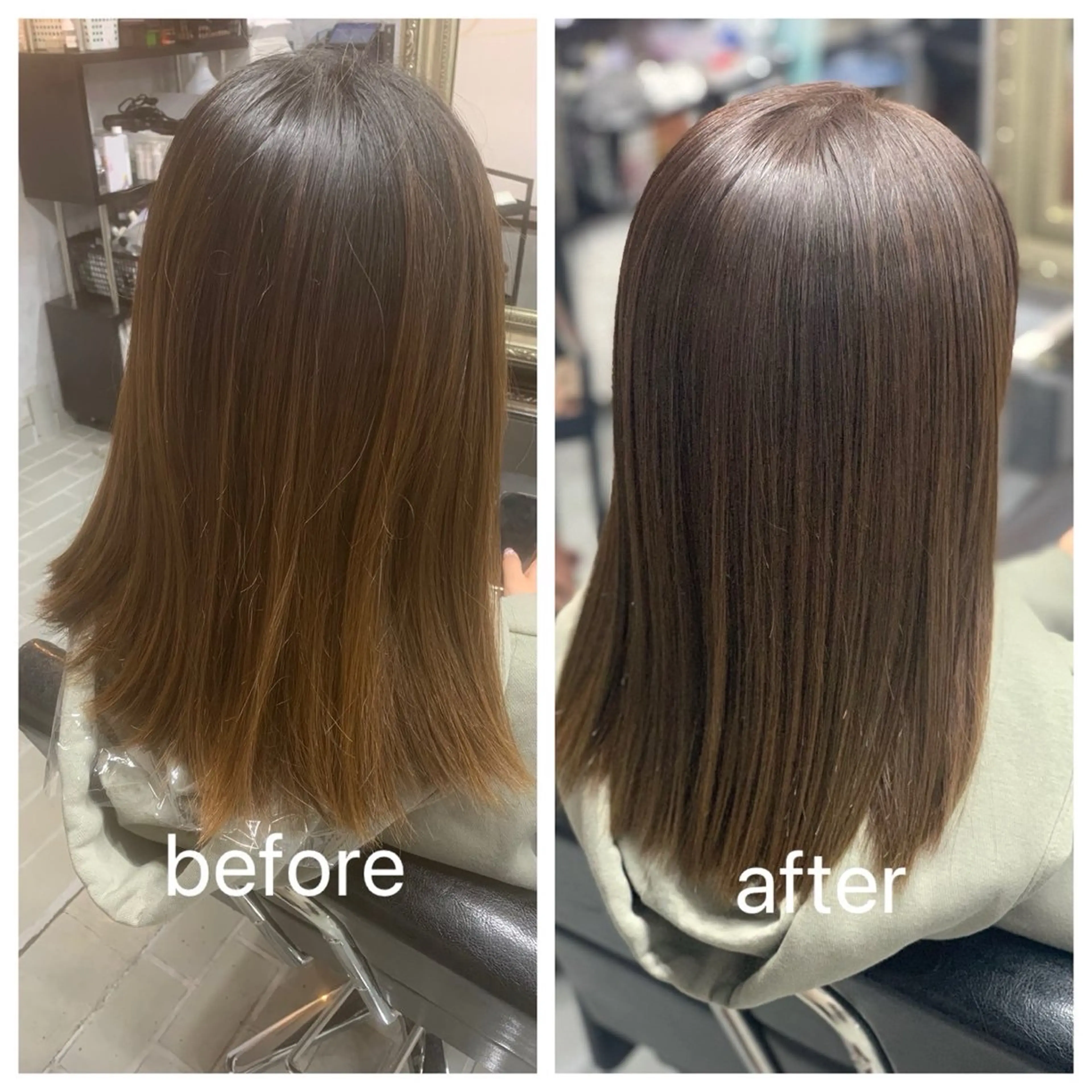 ロング 髪質改善 縮毛矯正 ~ayame~ ko-ta。のヘアスタイル