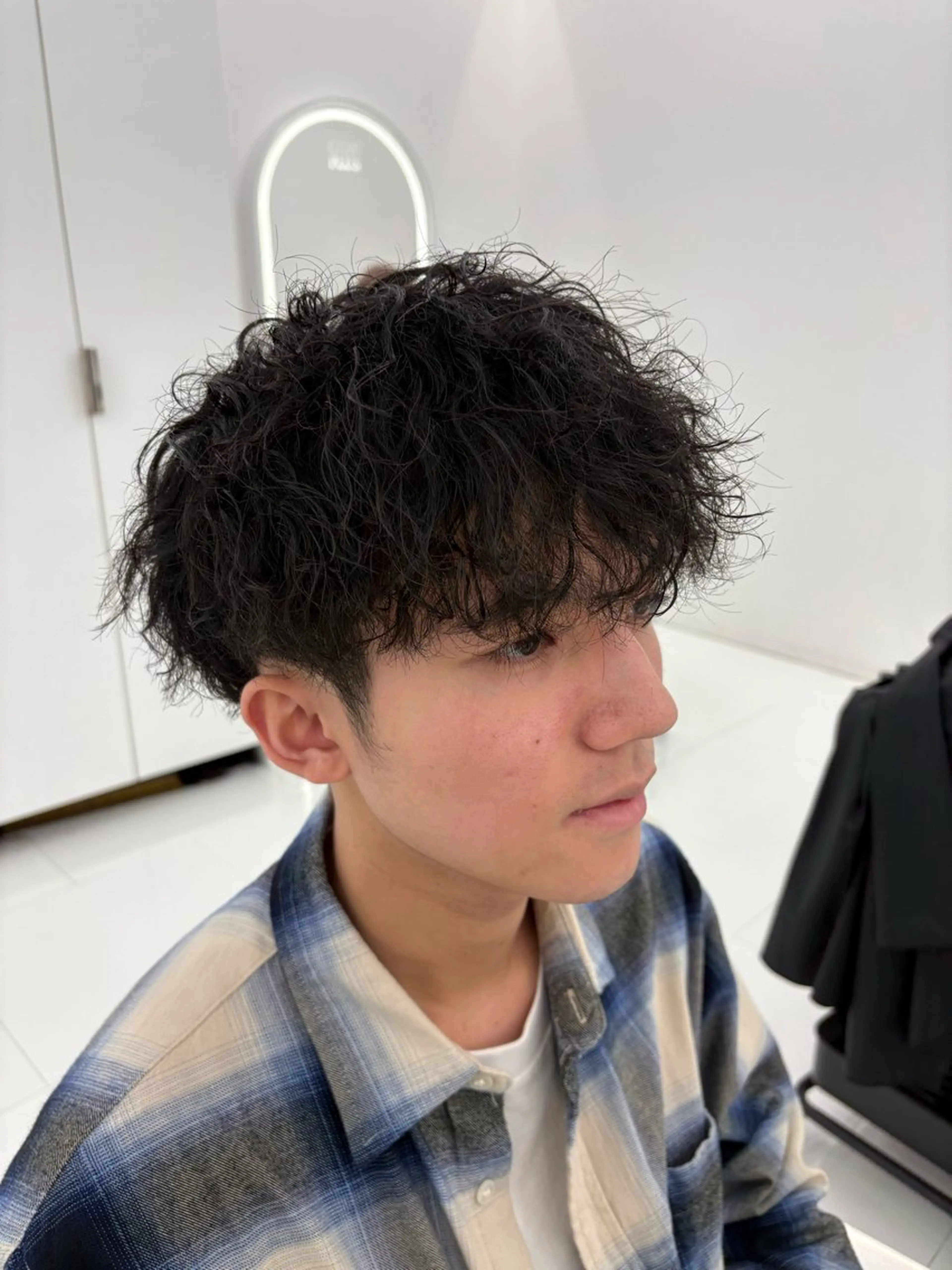 パーマ メンズ カット パーマ 立川駅/メンズ パーマ/Shotaのヘアスタイル