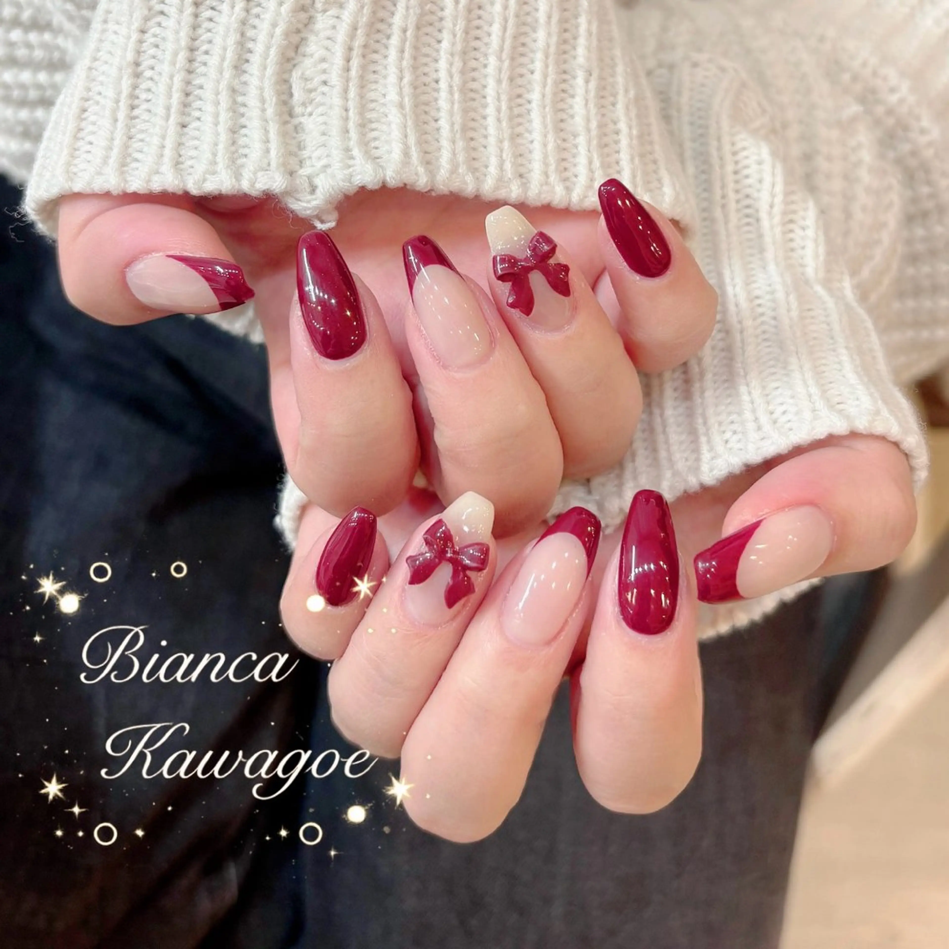 ネイル ハンドネイル Bianca川越店 🌸Satoのネイルデザイン