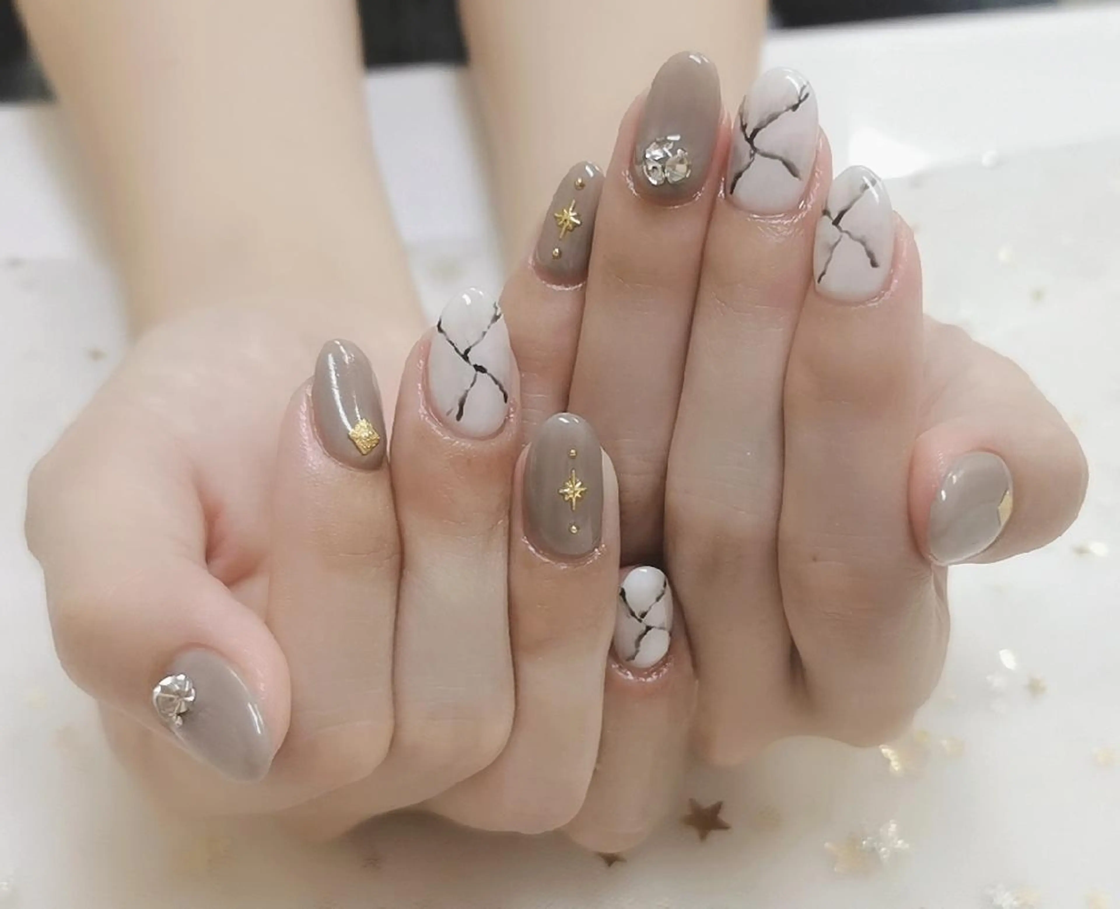 ネイル ハンドネイル 上福岡 らんらんのネイルデザイン