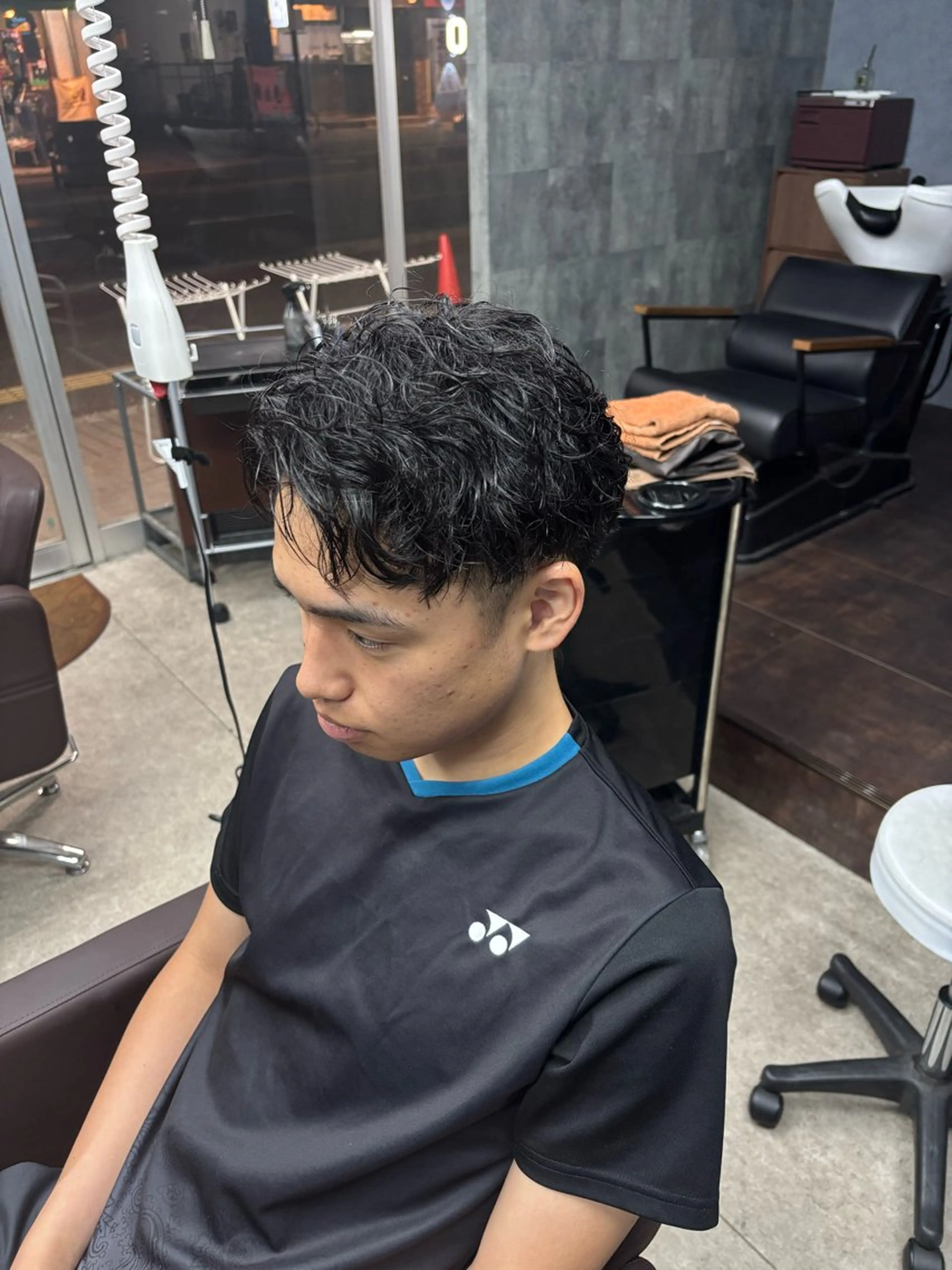 ミディアム くせ毛 似合わせカット 🌟阿川 翔哉🌟のヘアスタイル