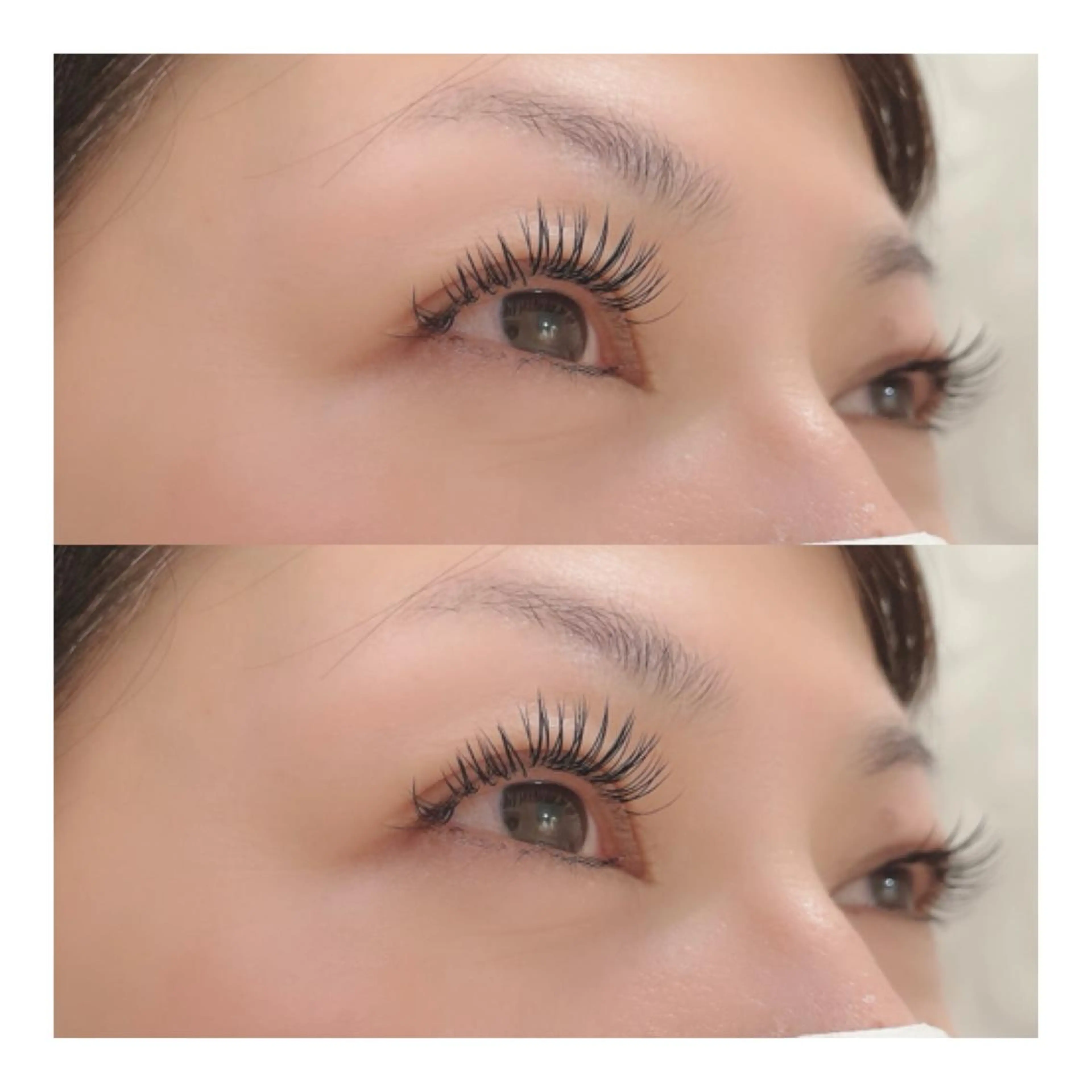 マツエク・マツパ フラットラッシュ ナチュラル マツエク 💕丸島 夏名🐰🍀のマツエク・マツパデザイン