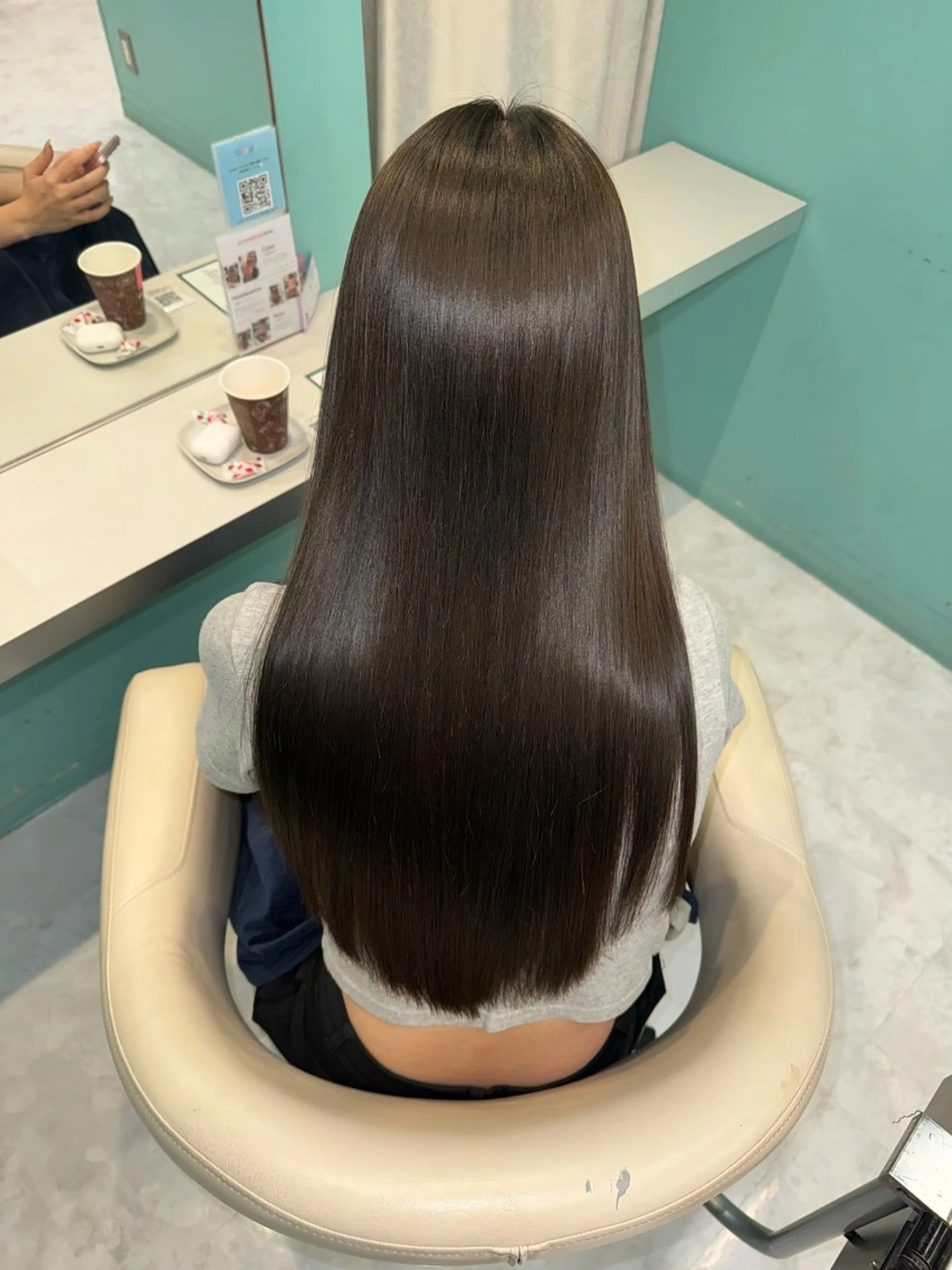 【水素】高濃度水素カラー&ヘッドスパ&トリートメント（カット込み）の写真