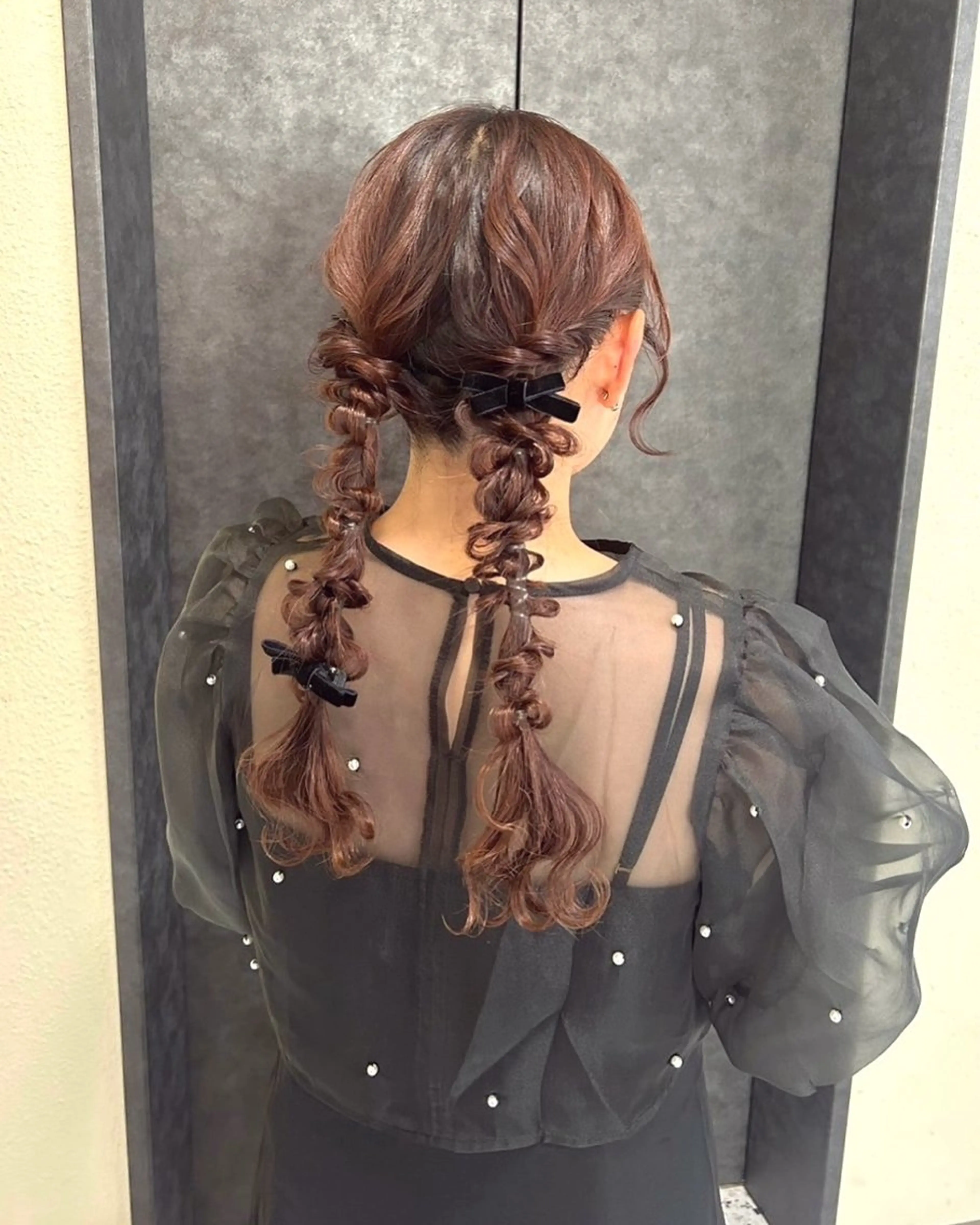 ロング エクステ＆ヘアセット Milaのヘアスタイル
