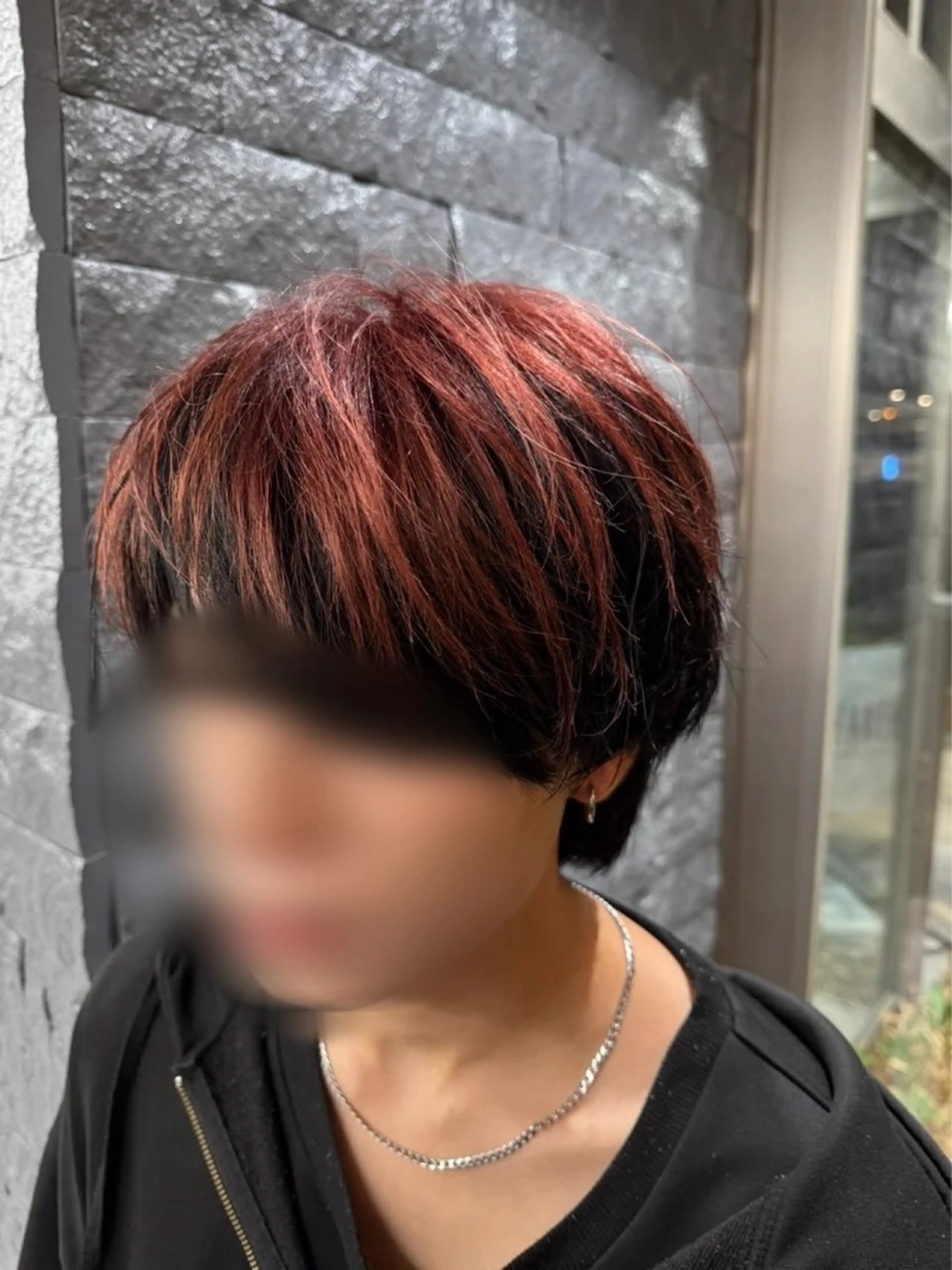 カラー ブリーチ 関 夏歩のヘアスタイル