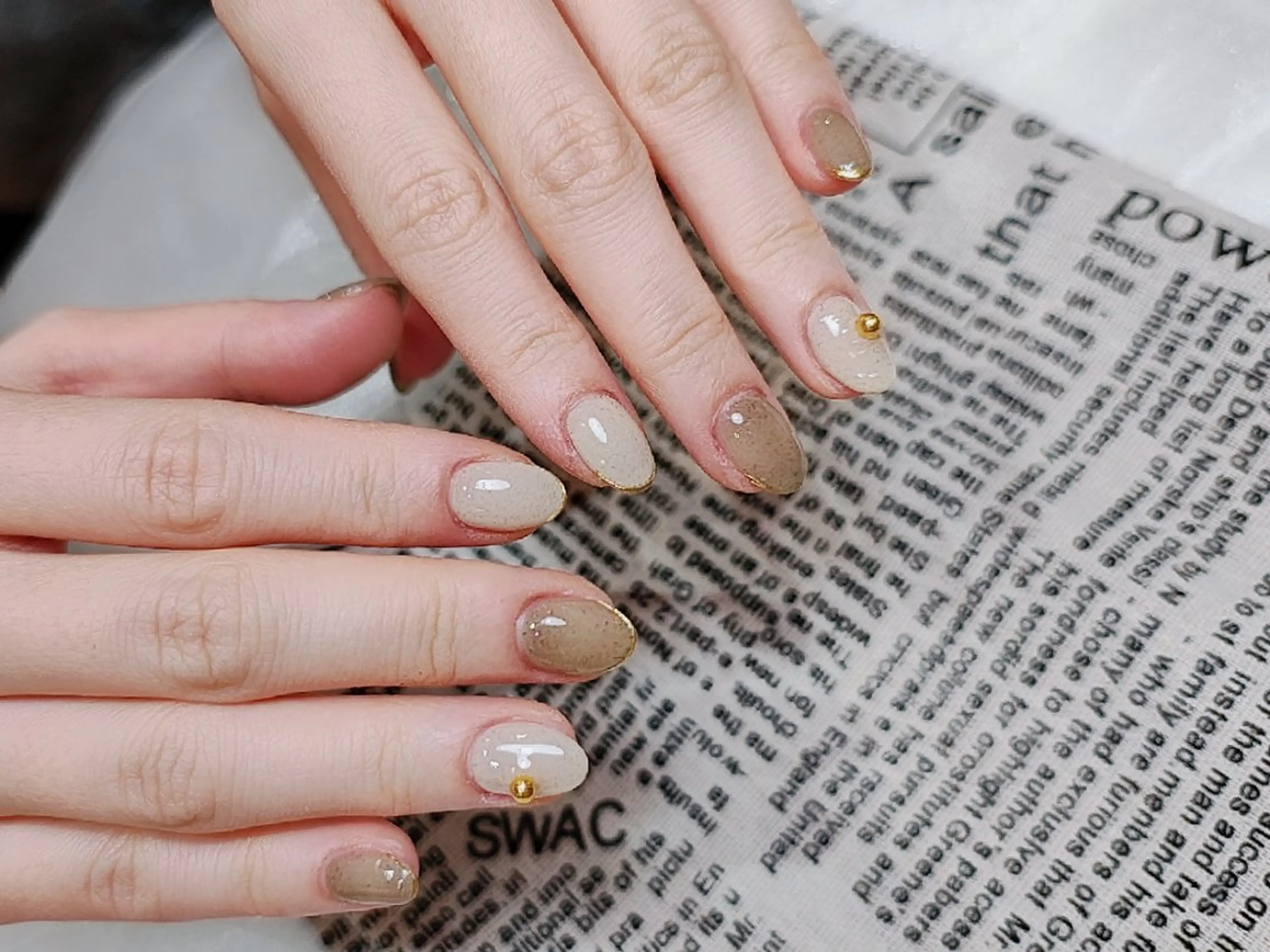 ネイル シンプルネイル SUNNY セイのネイルデザイン