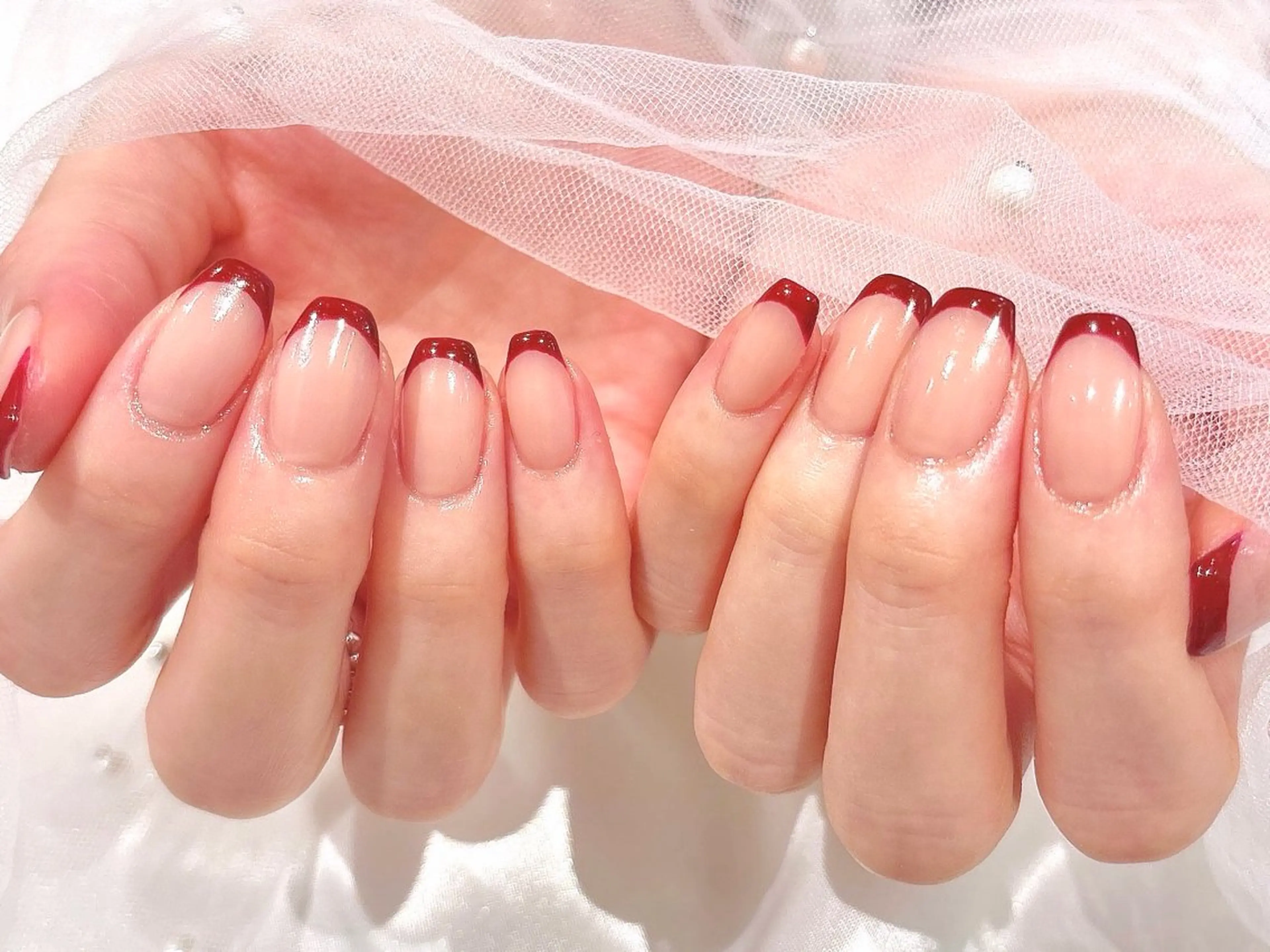 フレンチネイルの写真