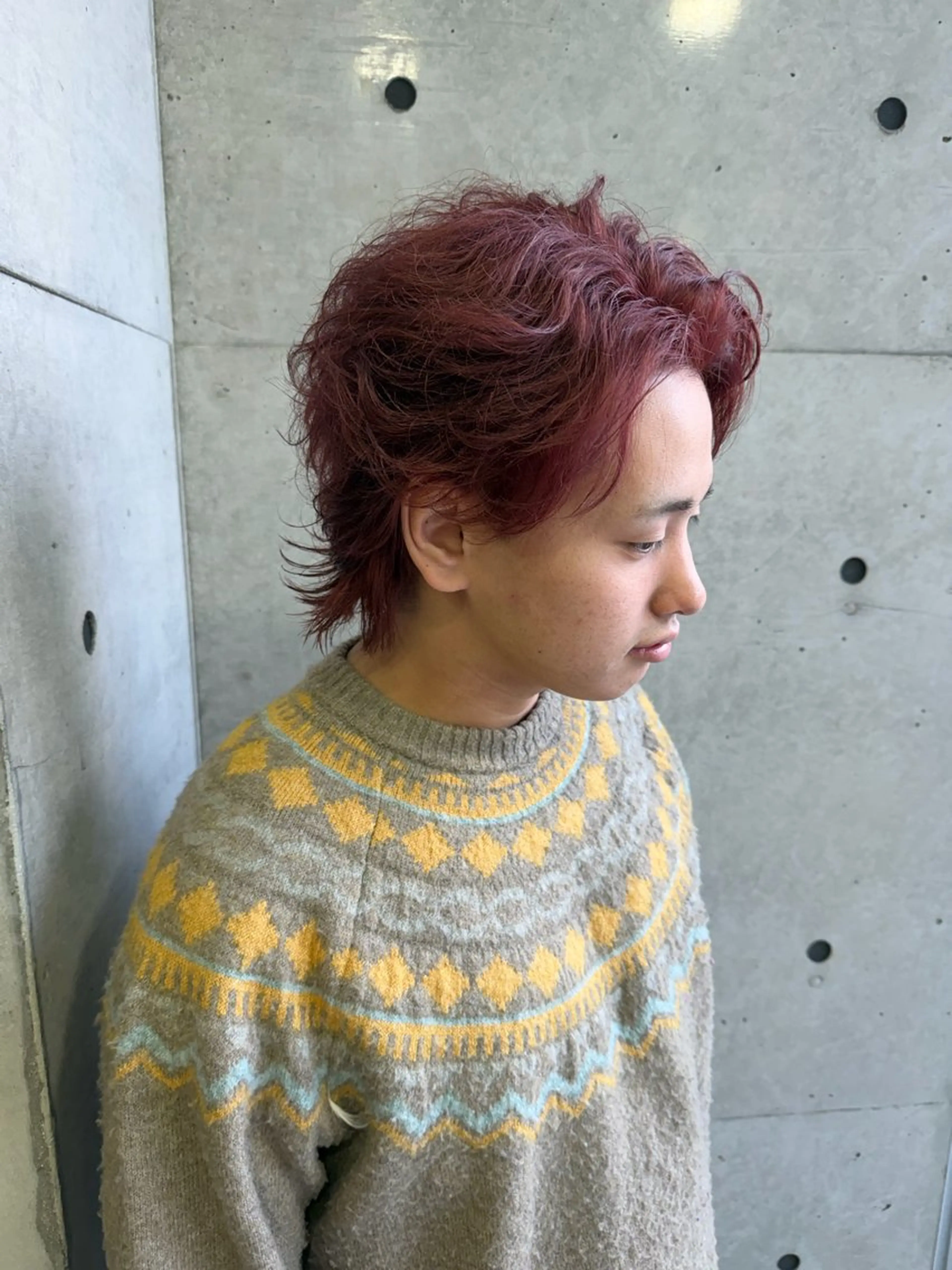 カラー メンズ カット ヘアカラー RYUSEI/メンズ スタイル.パーマのヘアスタイル