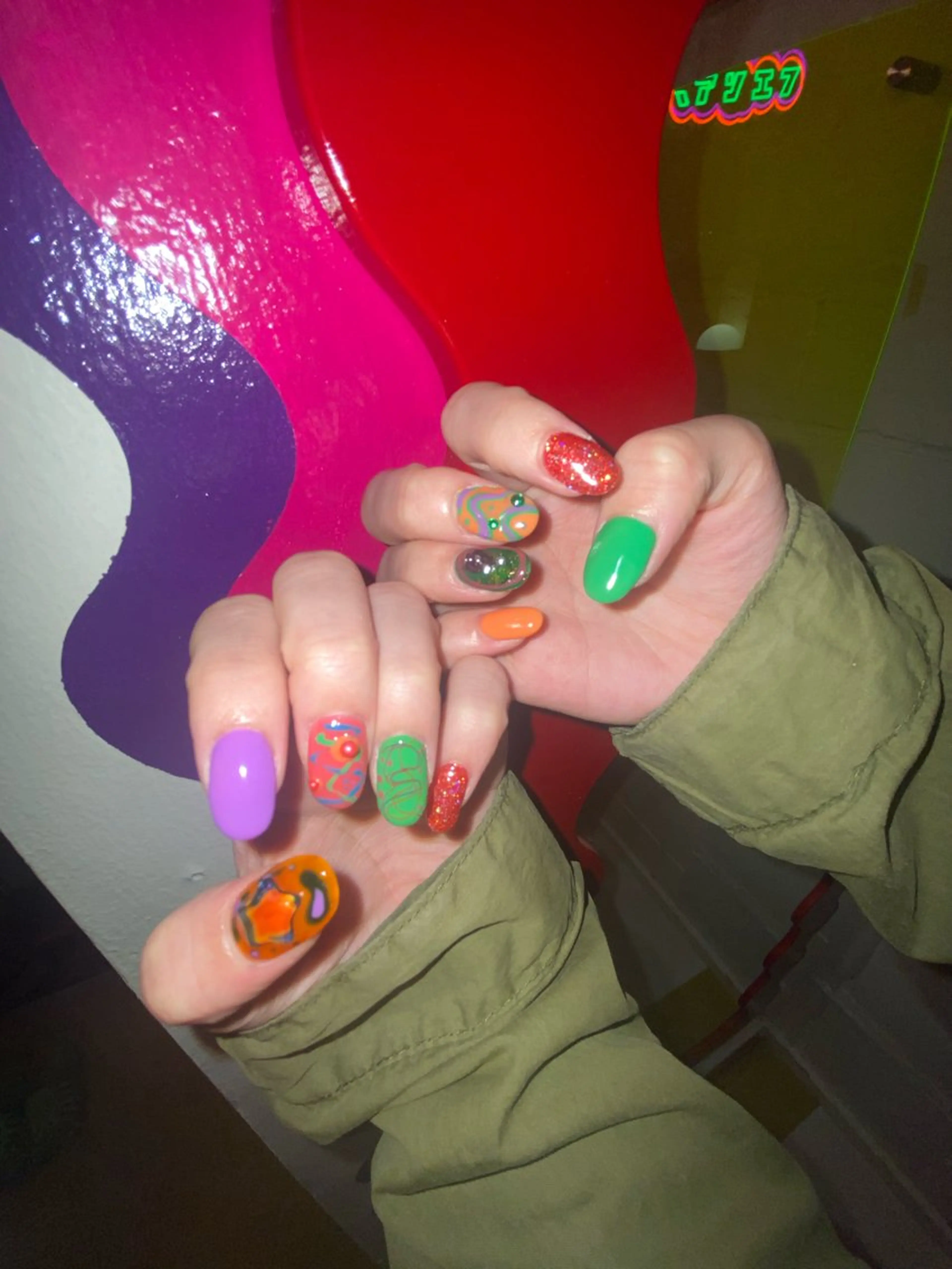 ネイル hana (..)個 性派/メンズネイル◎のネイルデザイン