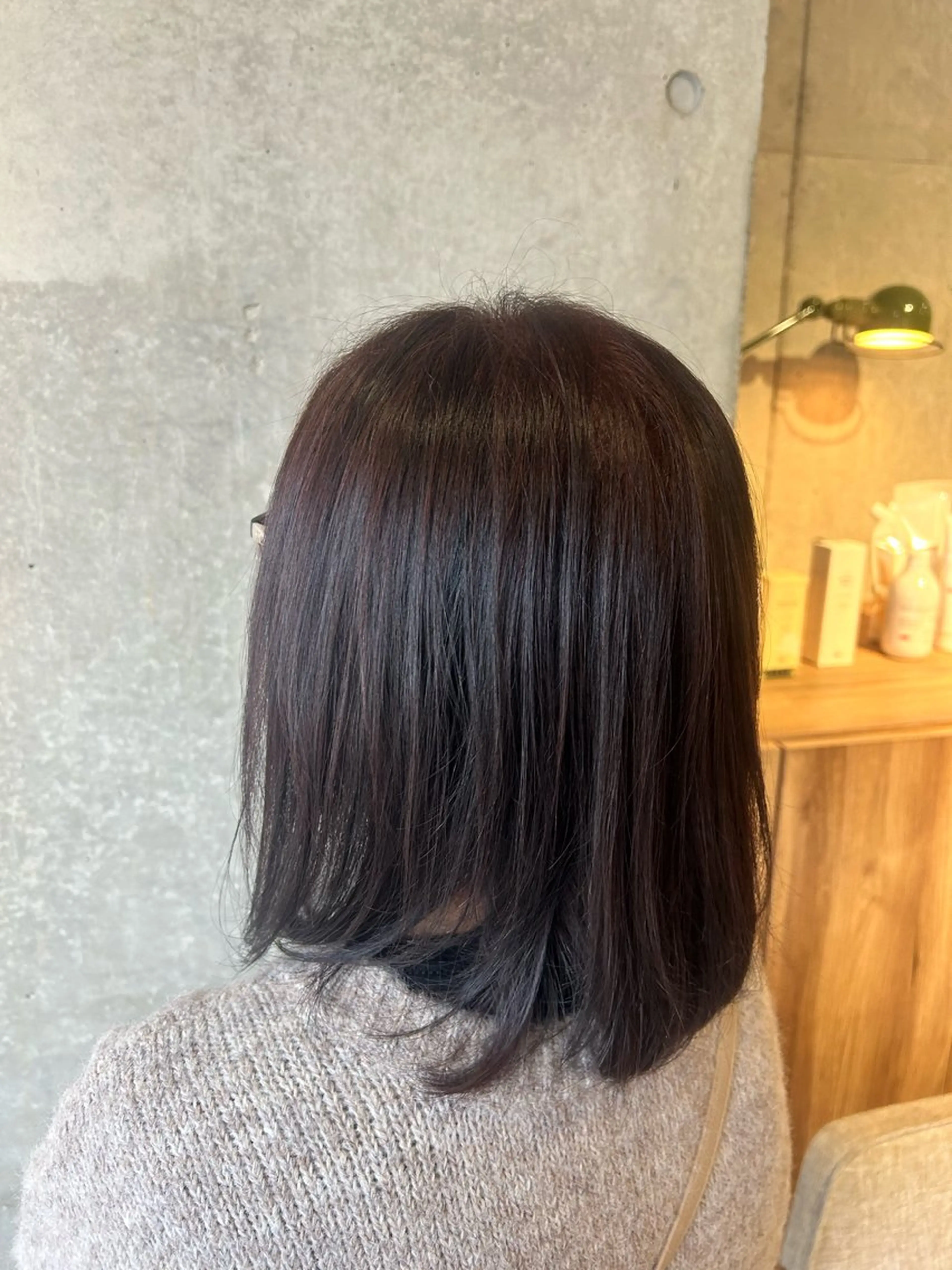 ミディアム カラー ヘアカラー トリートメント 艶カラー🌸 SAKURAI🌸のヘアスタイル
