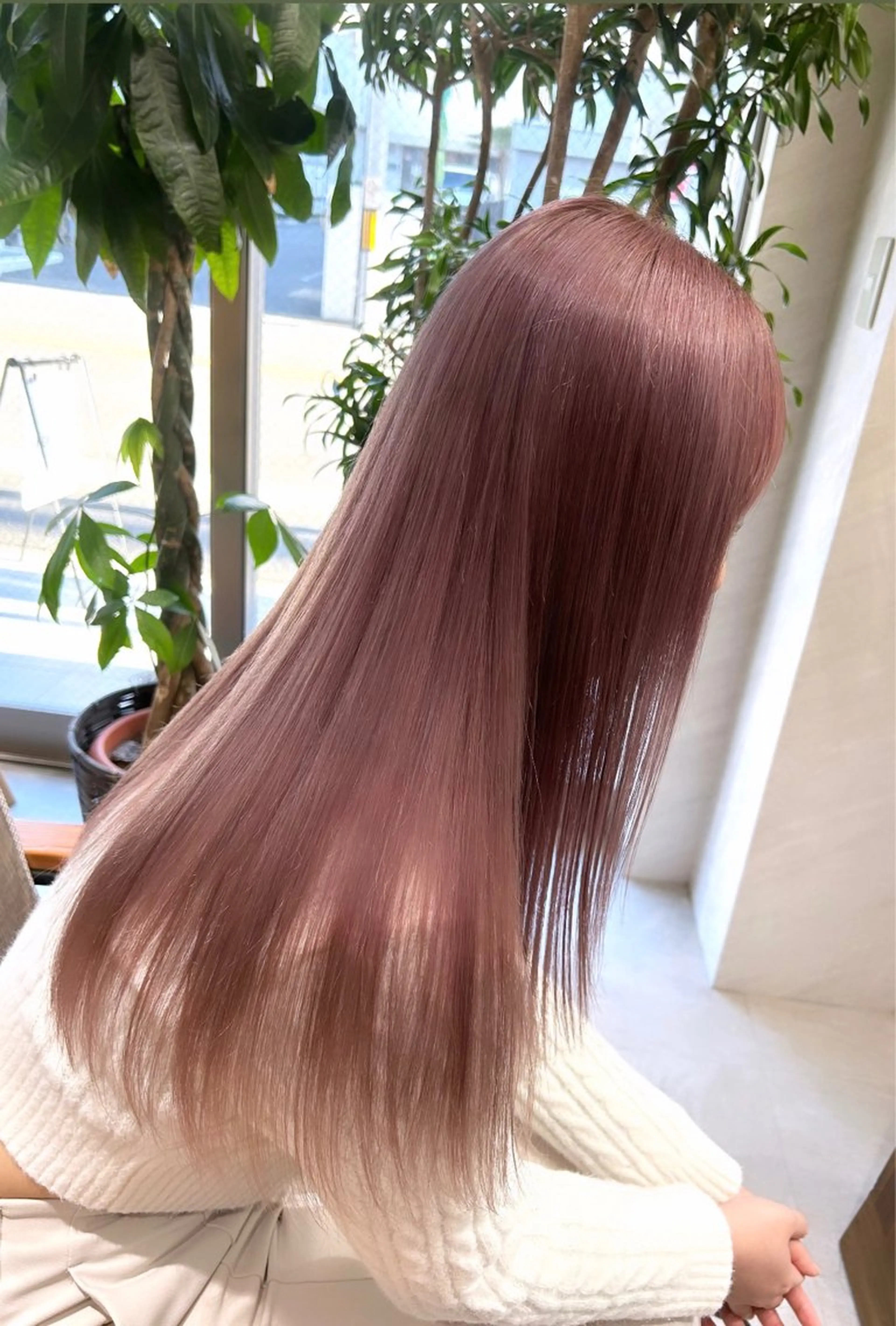 ロング カラー ヘアカラー トリートメント ヘアセット 🌷横浜/レイヤー /艶カラー🌷のヘアスタイル