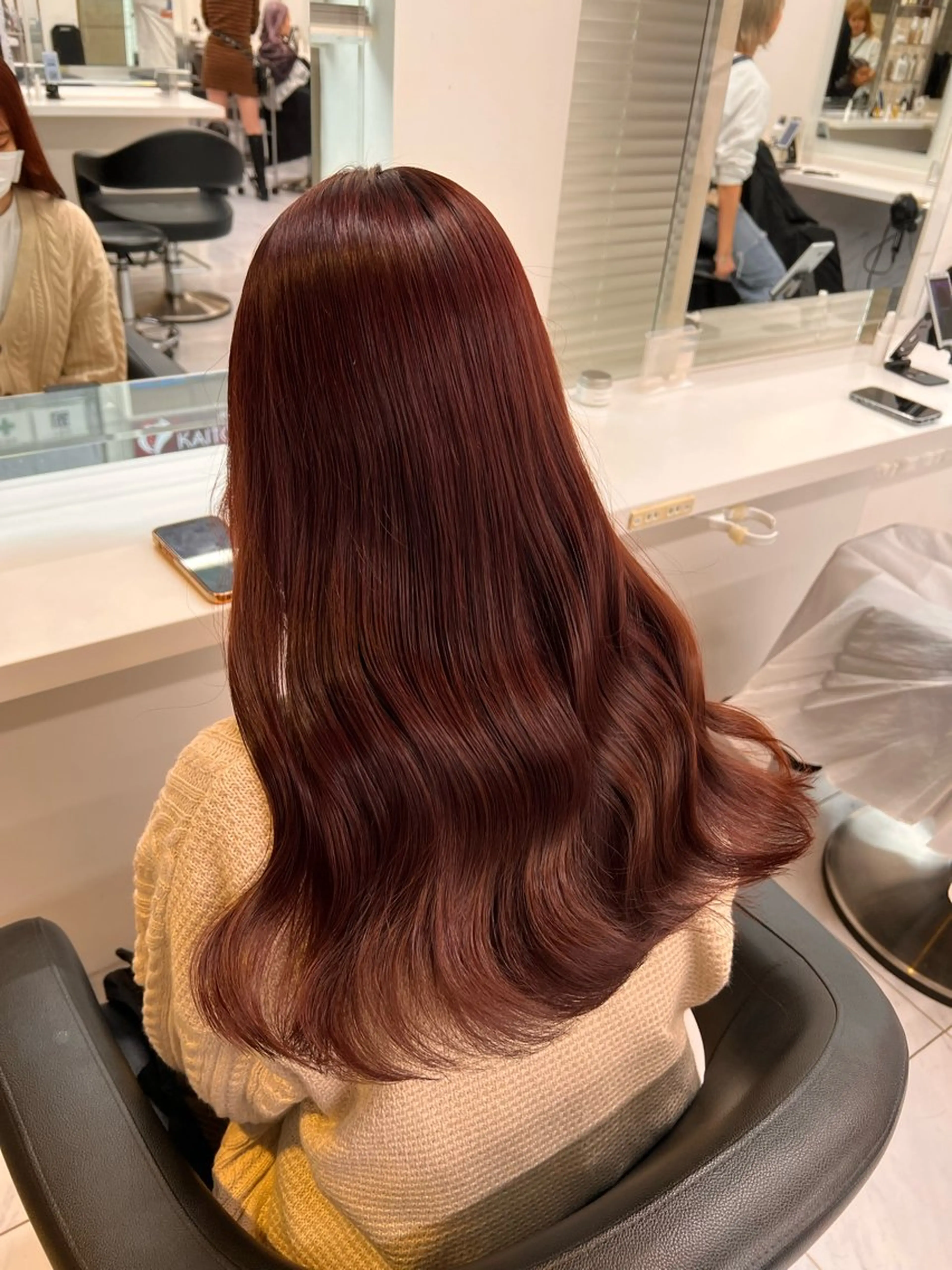 ロング カラー 💖札幌カラー 指名No.1💖玲奈のヘアスタイル