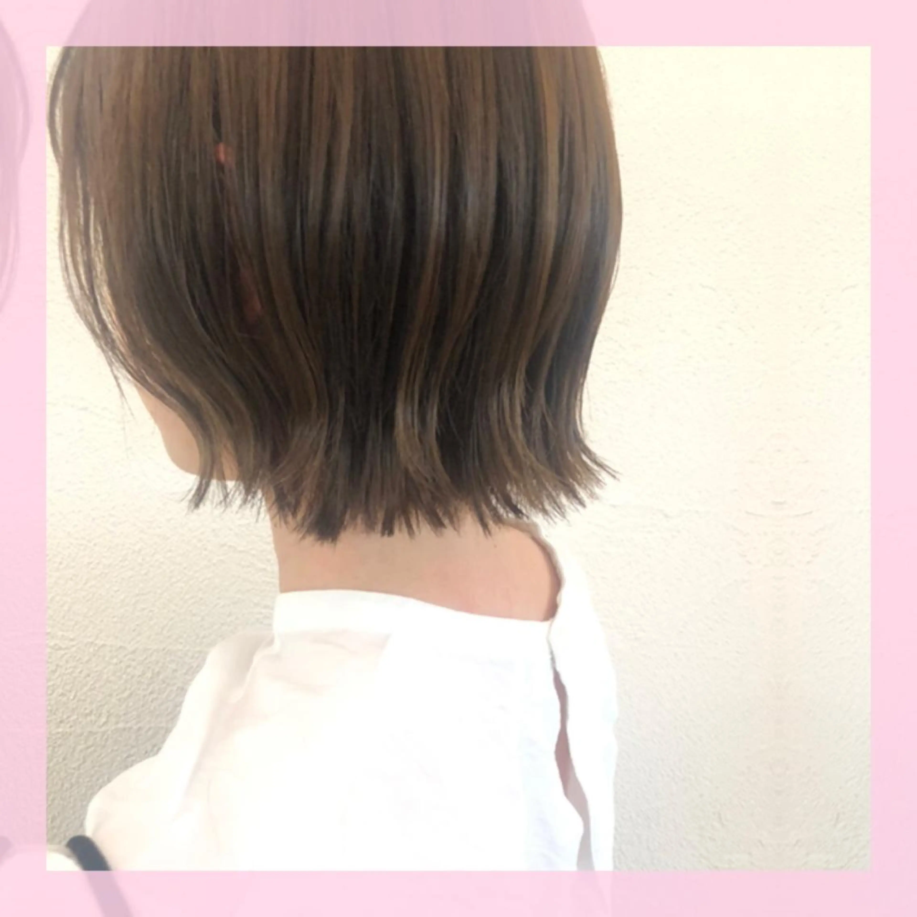 ショート 外ハネヘア カット plum.所属・🍒前川 🍒のヘアスタイル