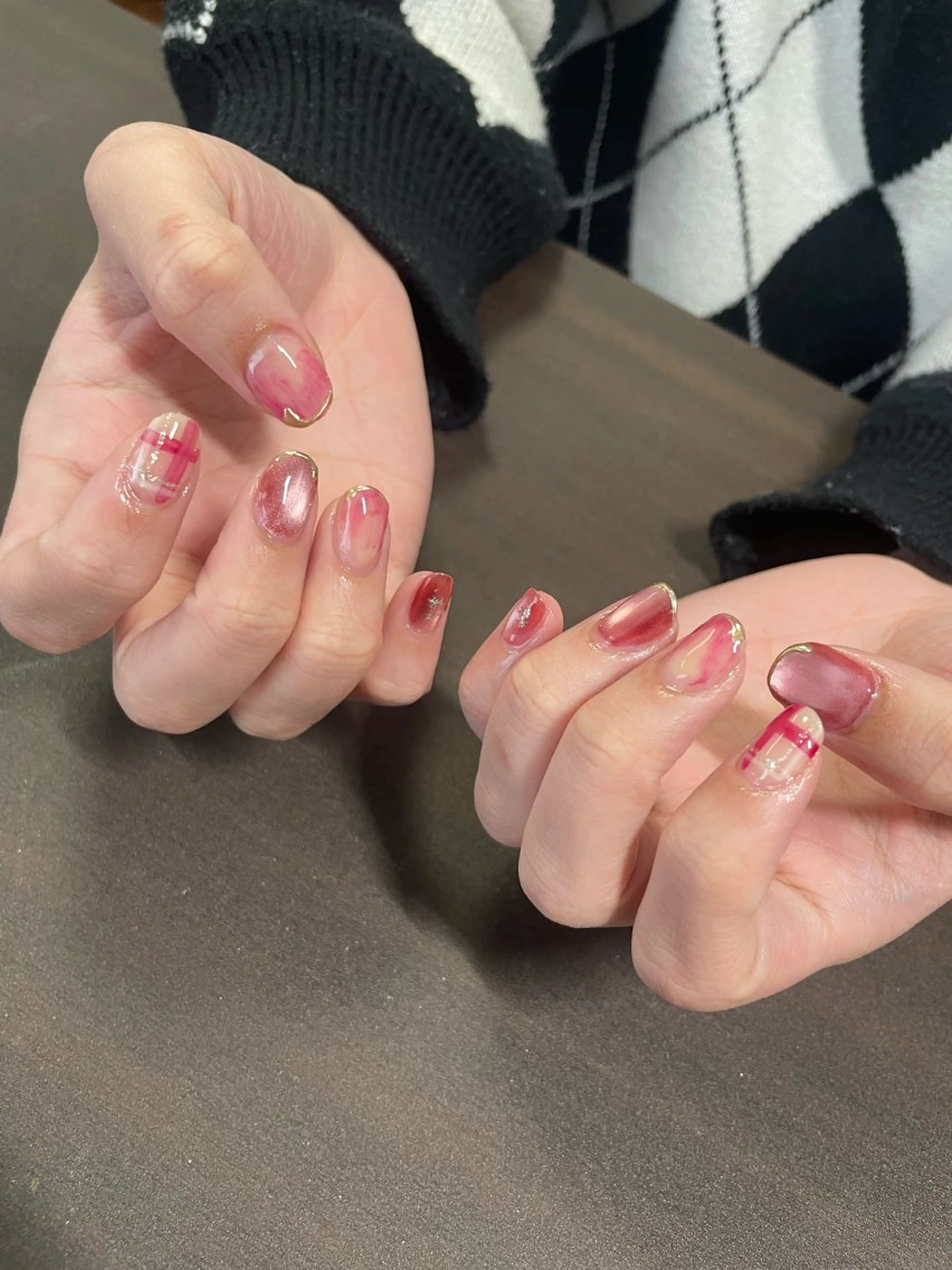 ネイル 持ち込み Kuroki Yurikaのネイルデザイン