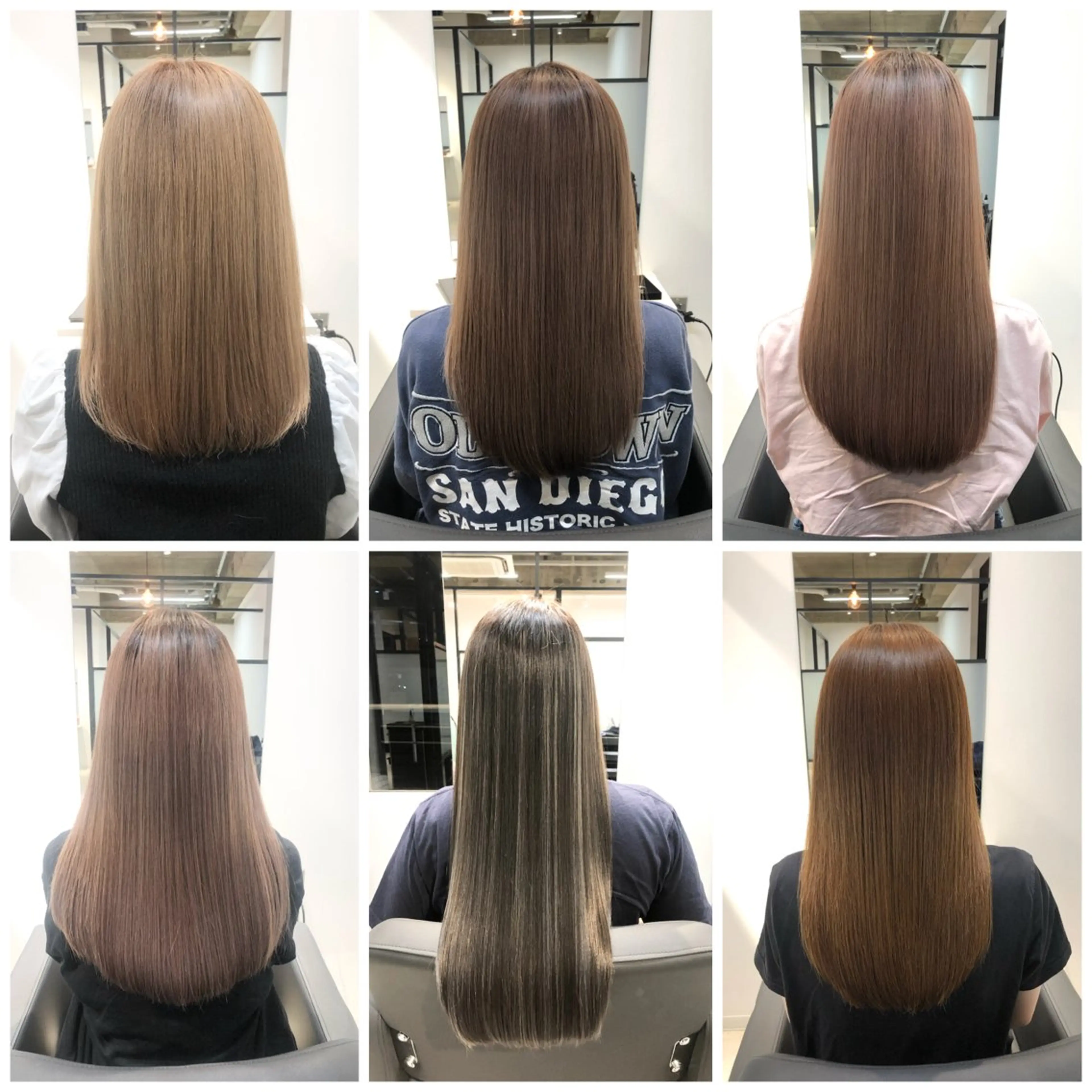 ロング カット ヘアカラー トリートメント Rr SALON心斎橋所属・髪質改善/ 艶髪YABUKIのヘアスタイル