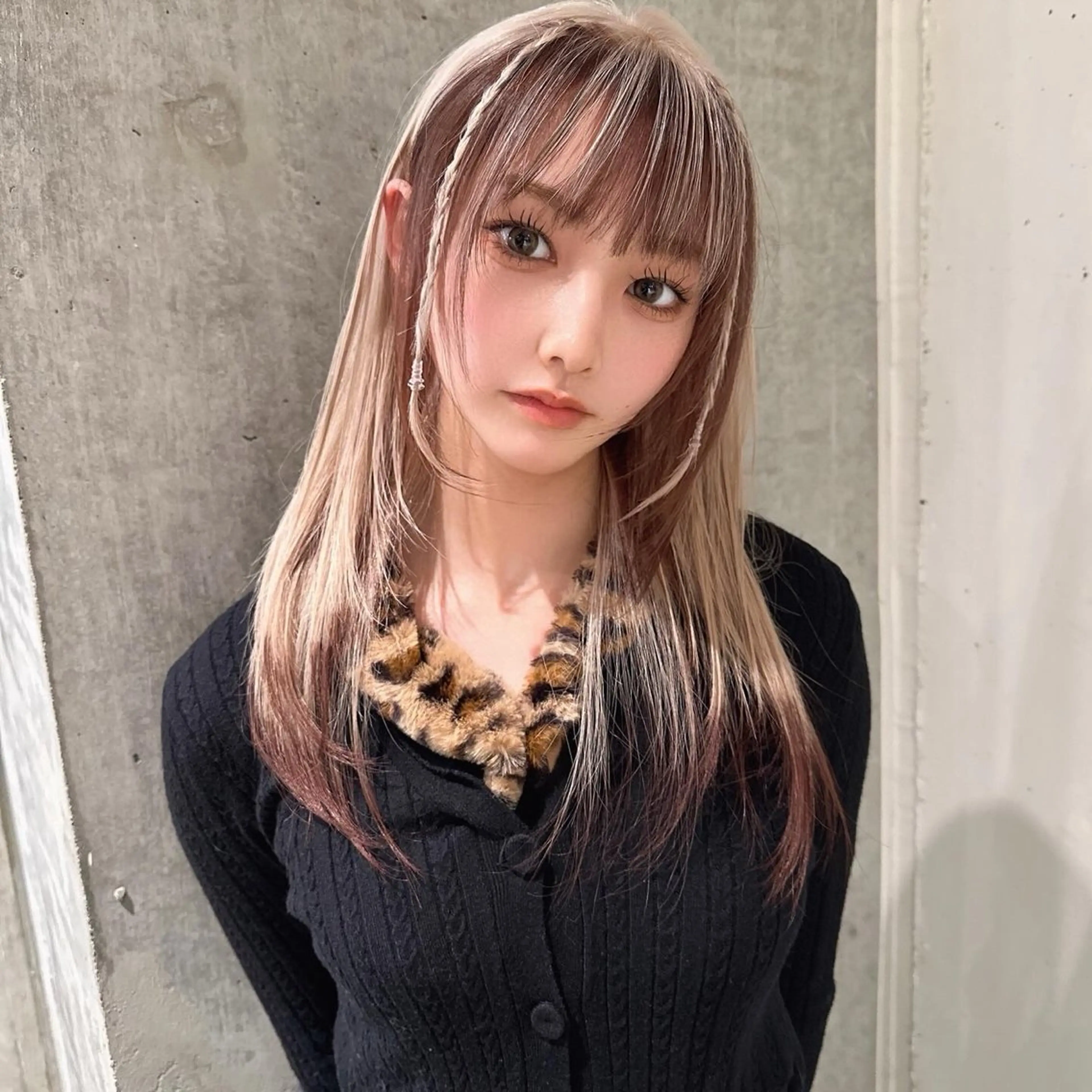 セミロング 名古屋ハイトーン/ 🐶ブリーチ専門店のヘアスタイル