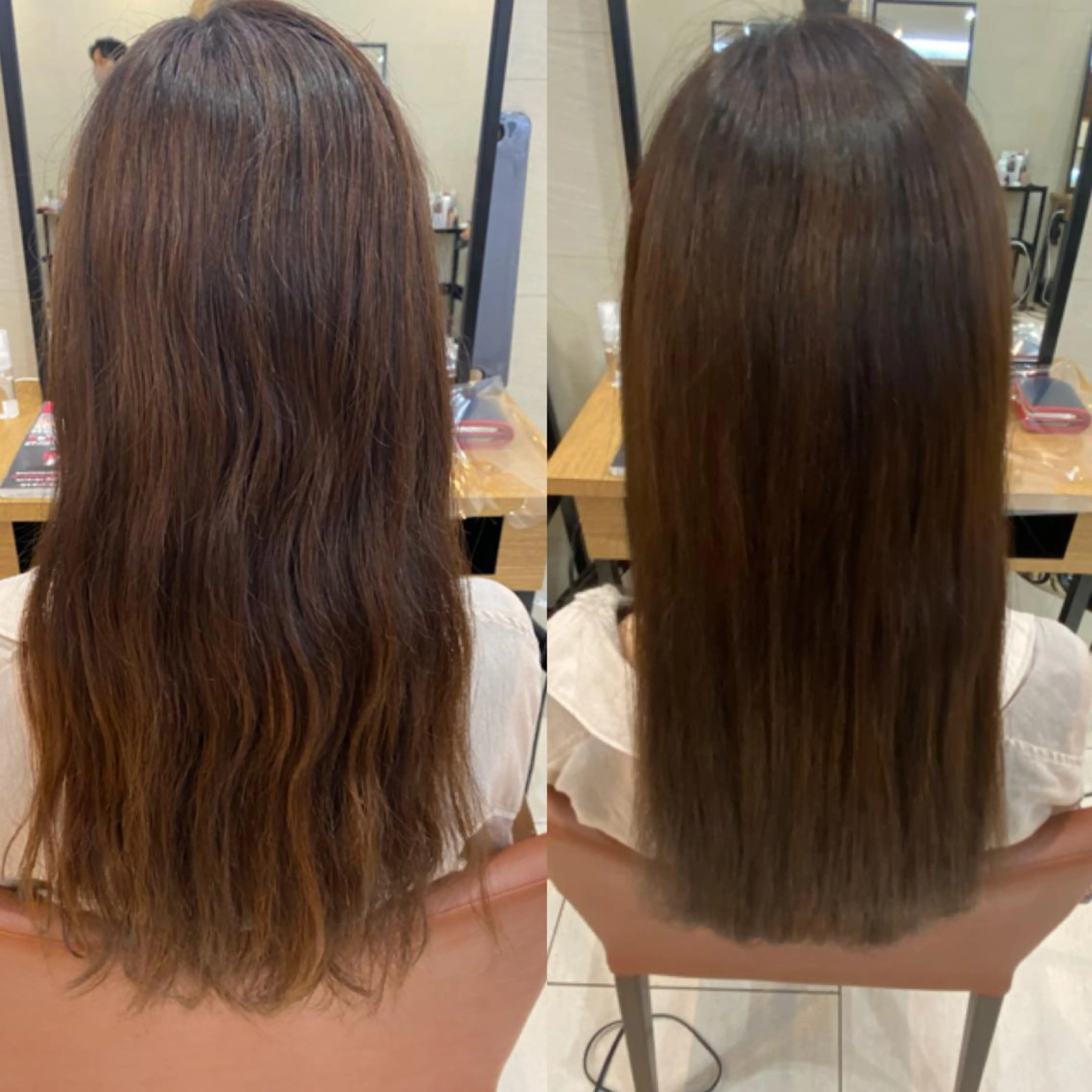 ロング あやめ【顔まわり/レ イヤー/柔らかカラ】のヘアスタイル