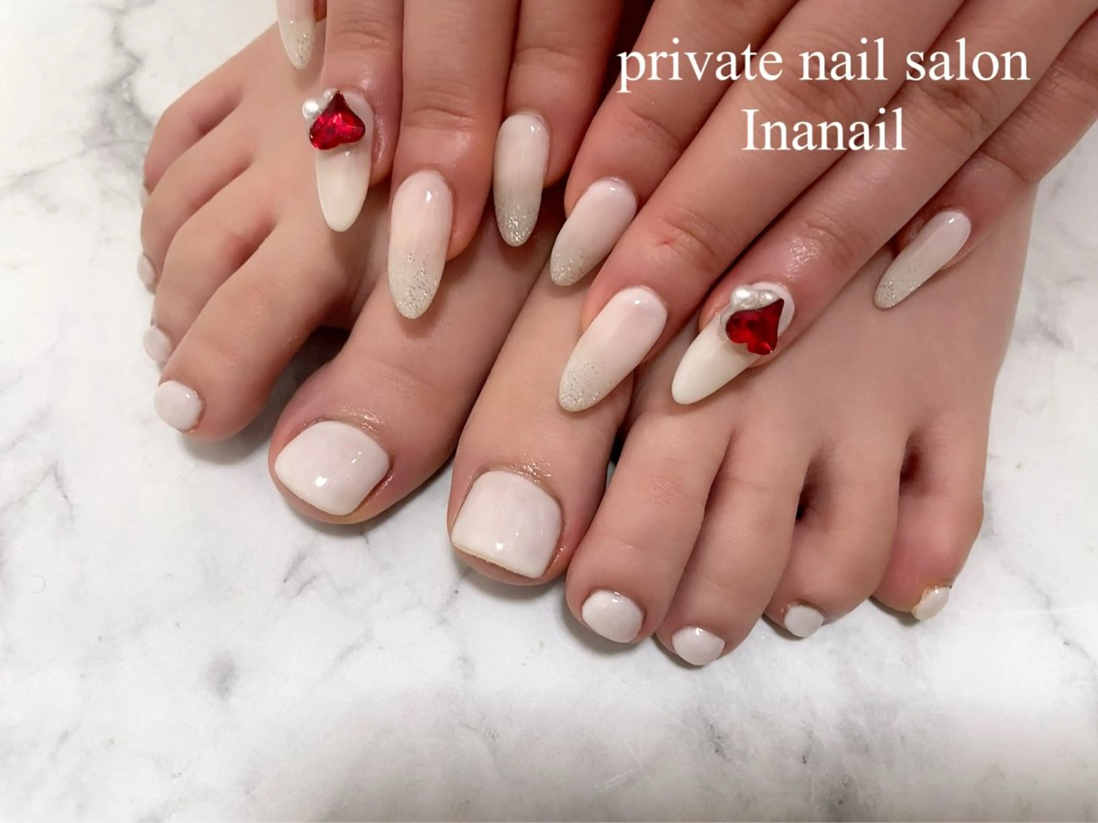 ネイル ラメ(グリッター) ✤Ina nail✤のネイルデザイン