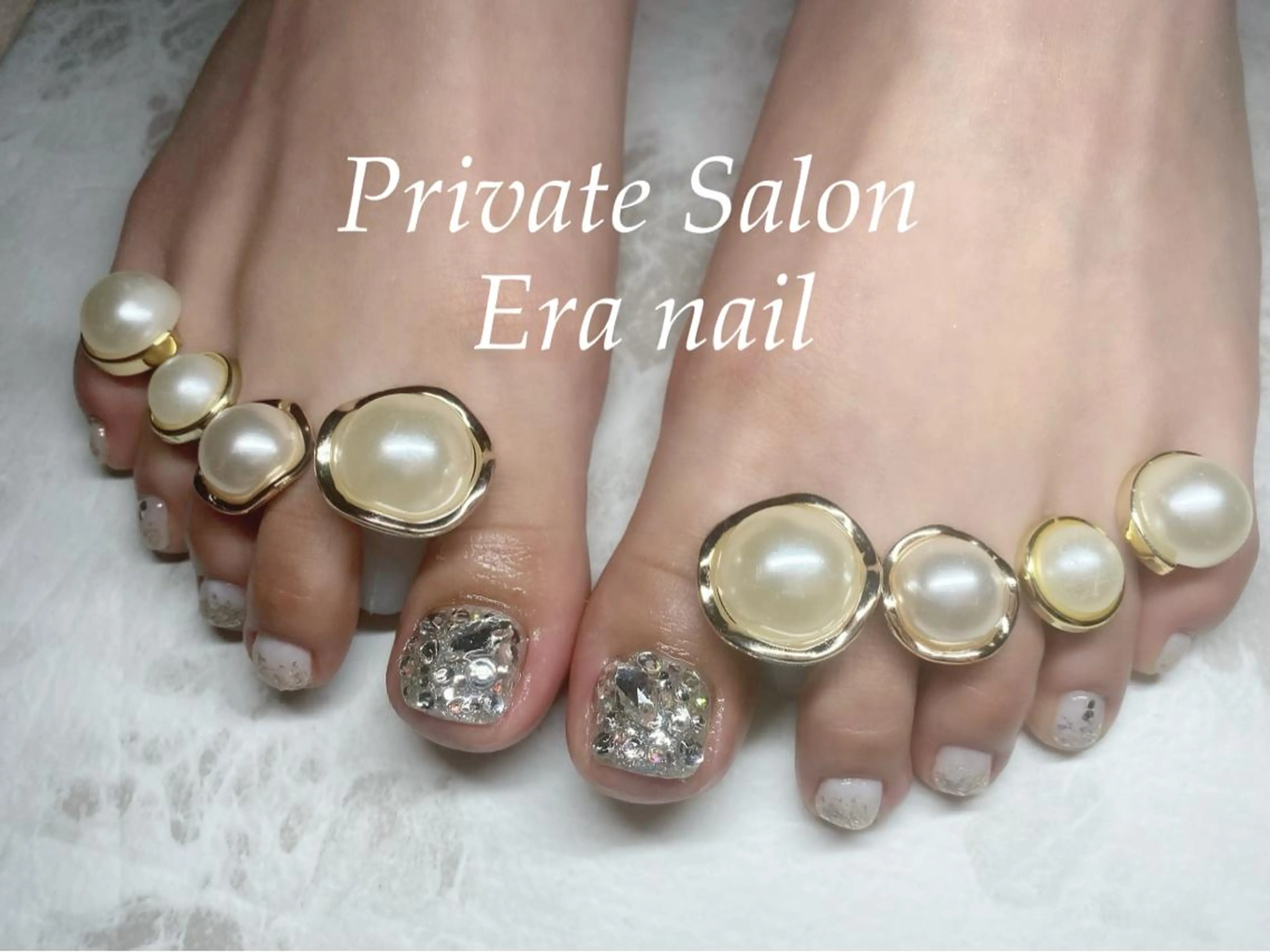 ネイル フットネイル フットネイル Era nailのネイルデザイン