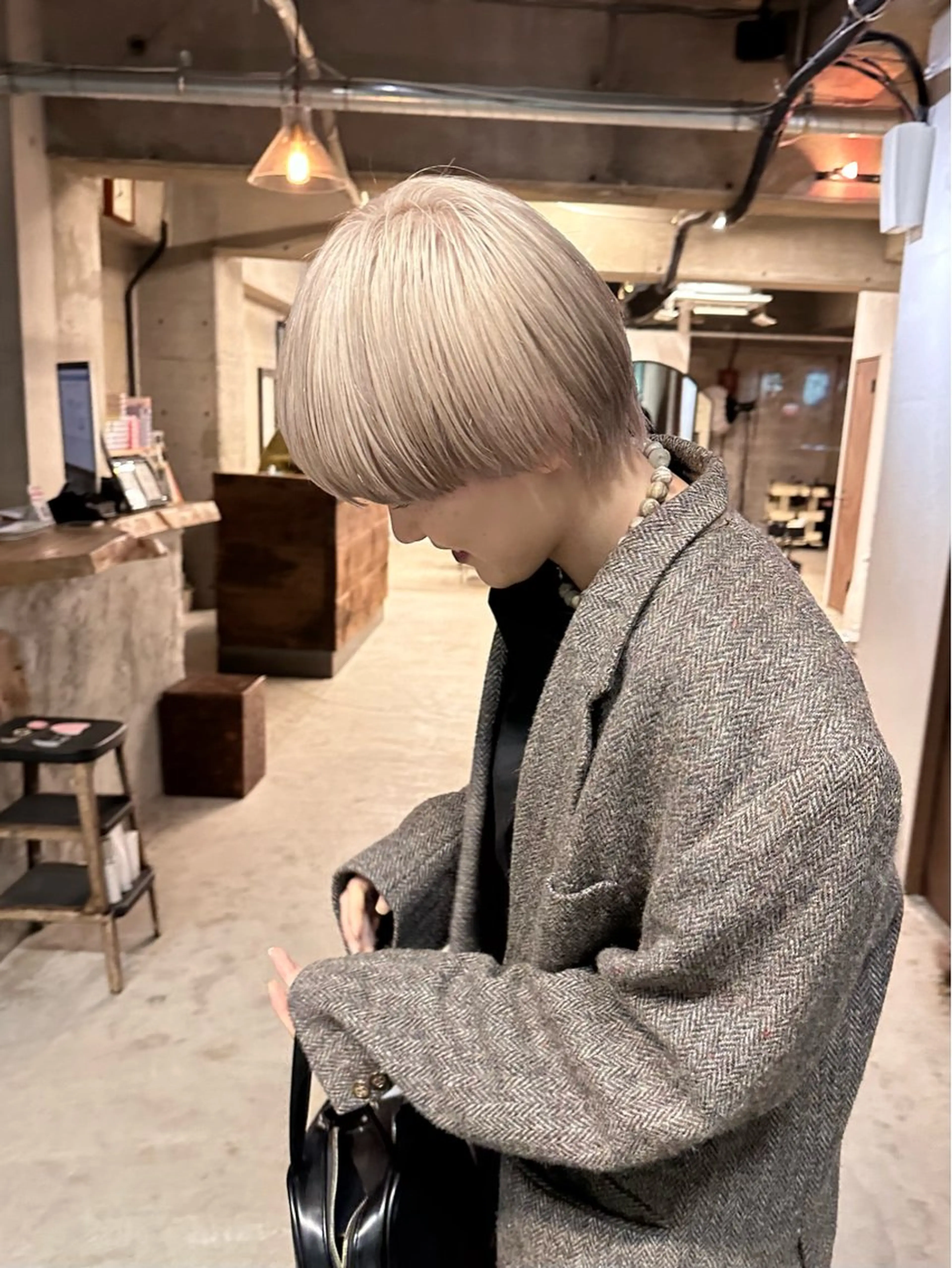 🏷️【土日祝限定】カット+ブリーチオンカラー+トリートメント🏷️の写真