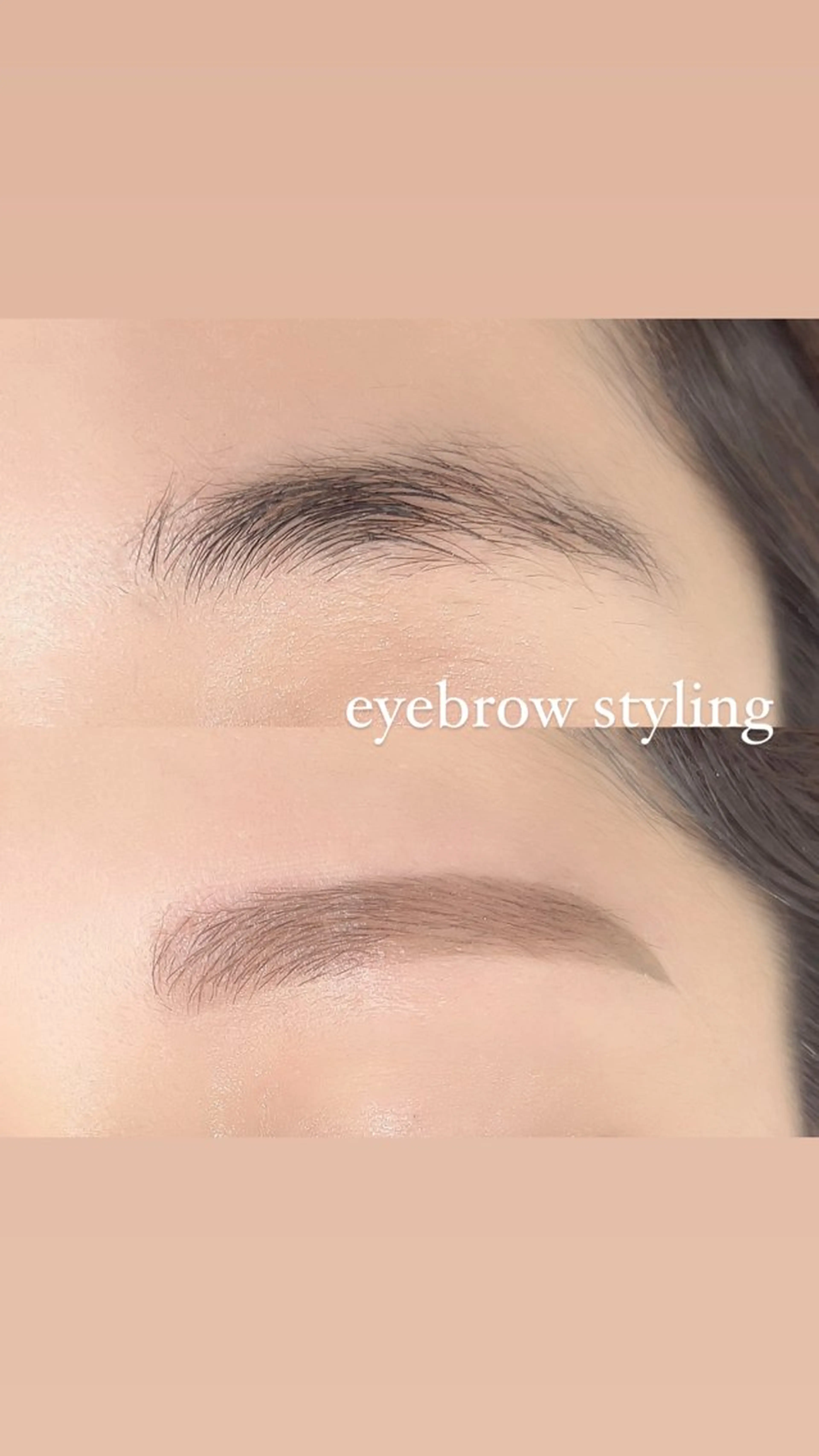 4月限定💜美眉スタイリング(メイク、間引き無し)⚠️注意事項をお読みの上ご予約お願い致しますの写真