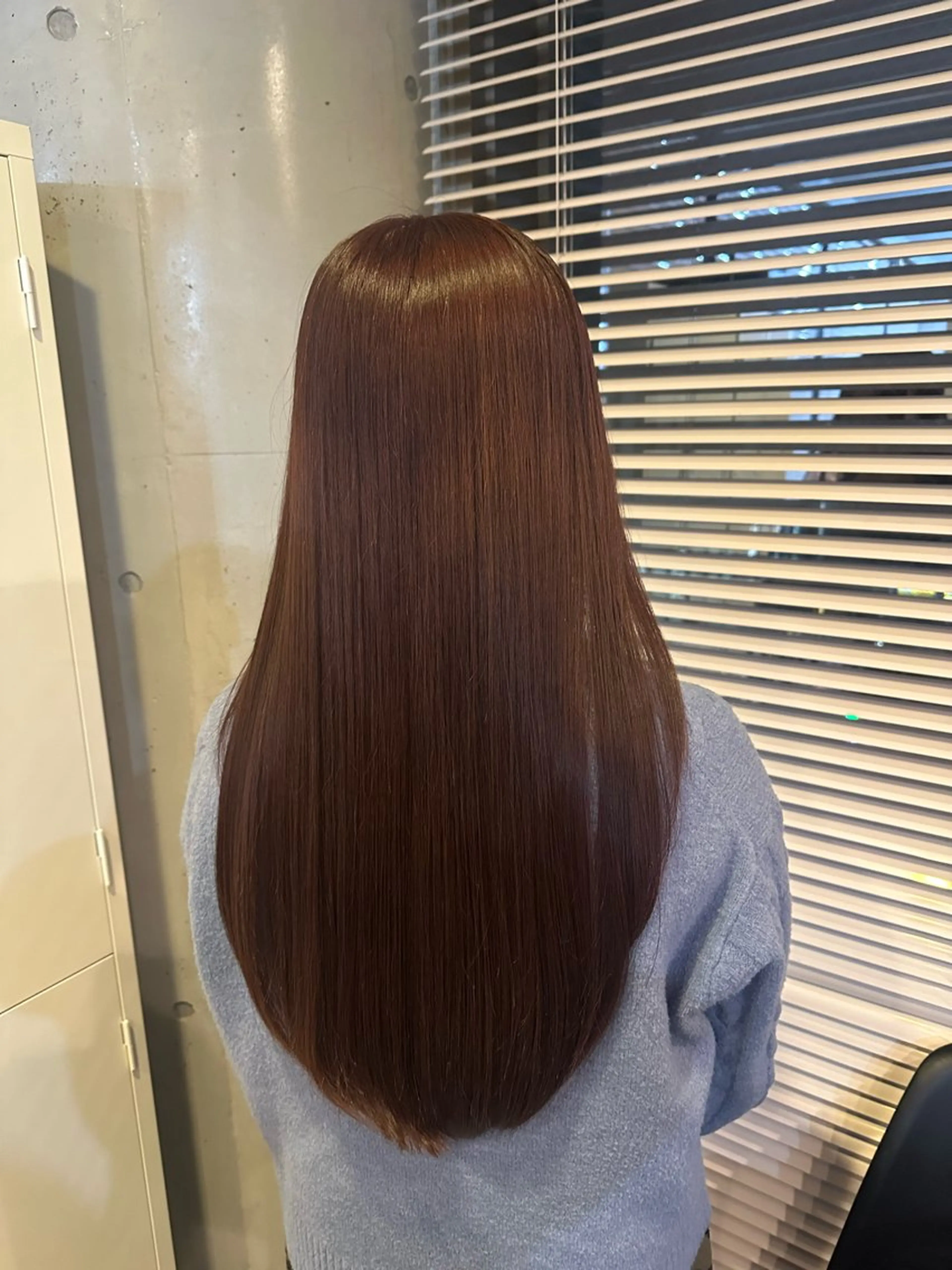 ロング ヘアカラー トリートメント 田中 希のヘアスタイル